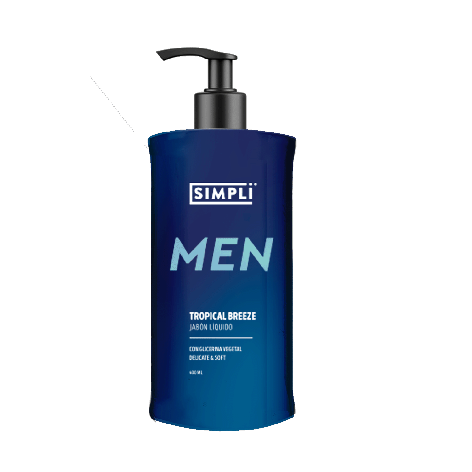 Jabón Líquido Flagrancia Tropical Breeze Men SIMPLI 400 Ml