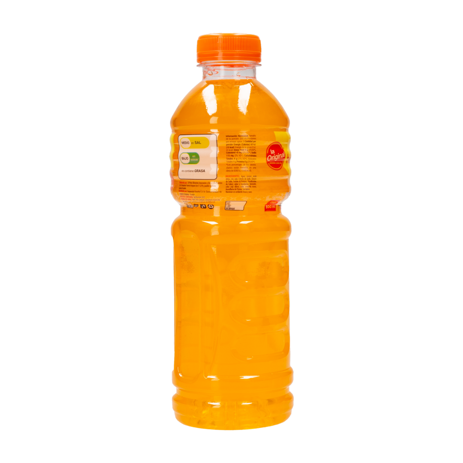 Bebida Hidratante Sabor A Manzana LA ORIGINAL 500 Ml