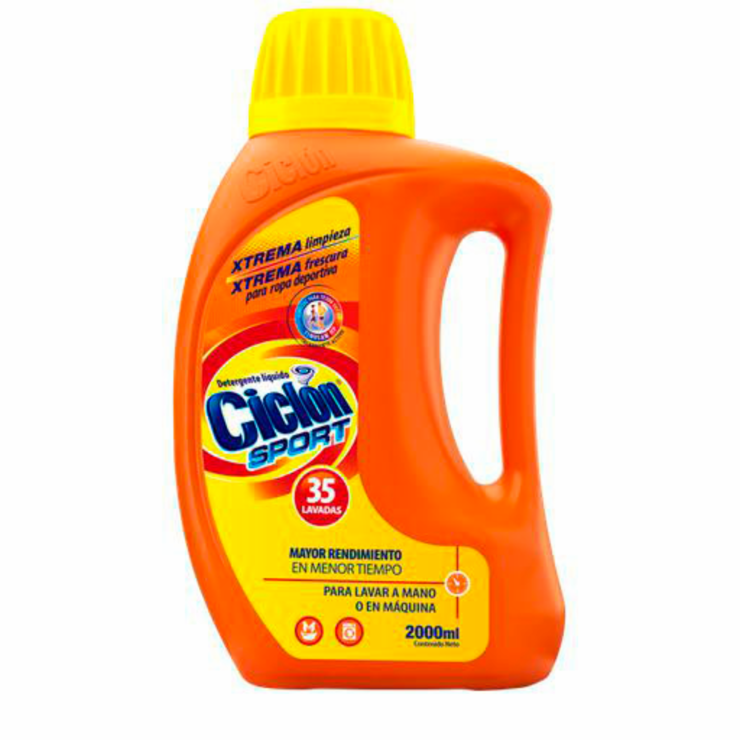 Detergente Líquido Sport CICLÓN 2000 Ml