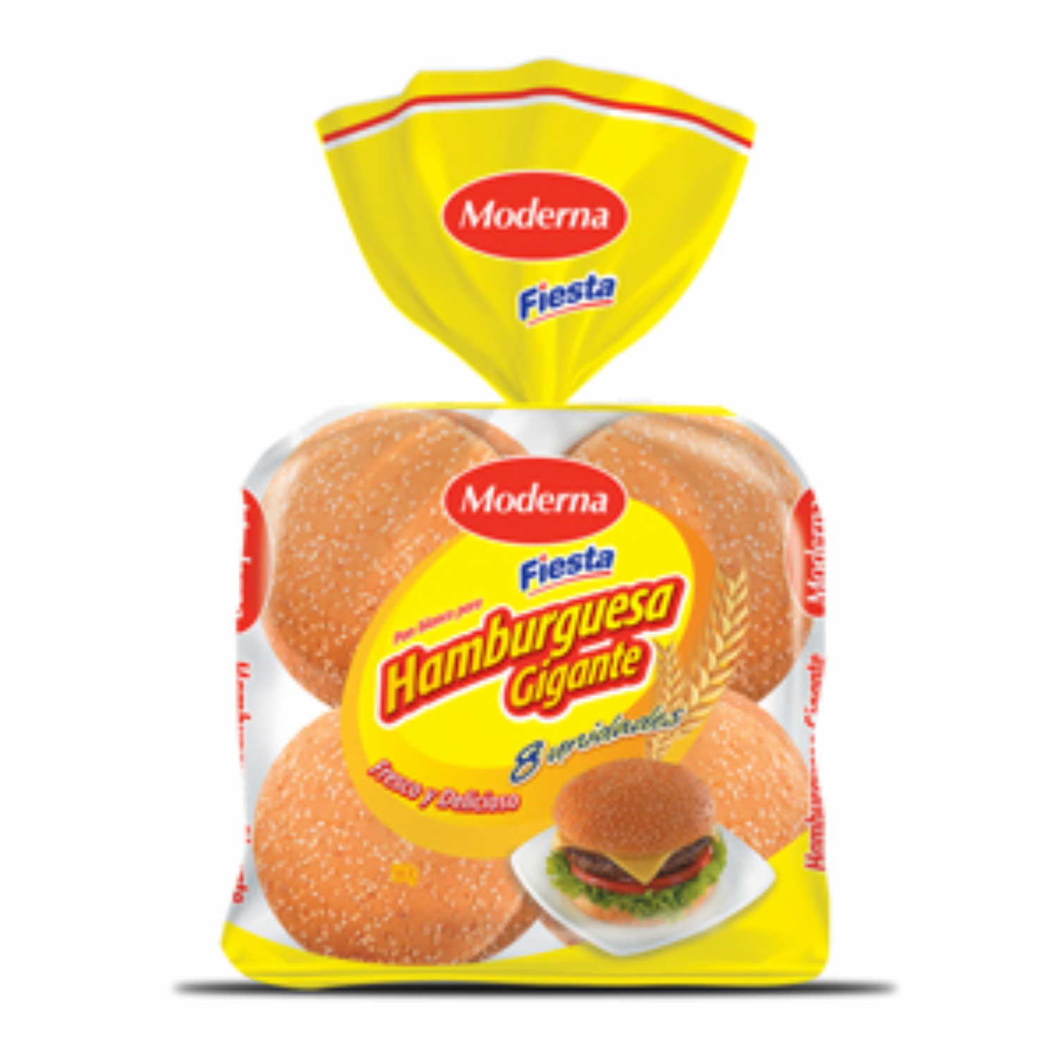 Pan De Hamburguesa Gigante MODERNA Funda