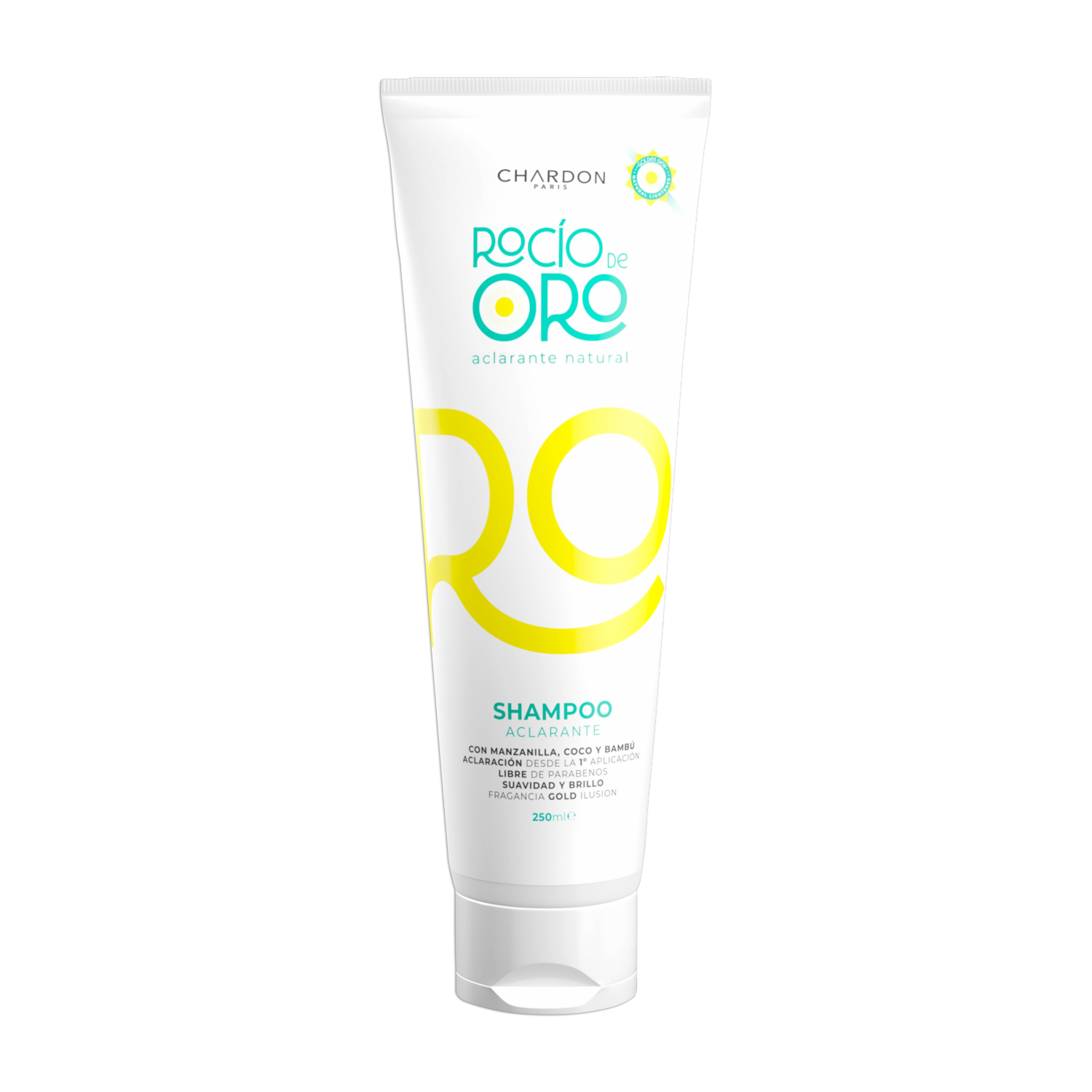 Shampoo De Cabello Aclarante Con Manzanilla ROCÍO DE ORO 250 Ml