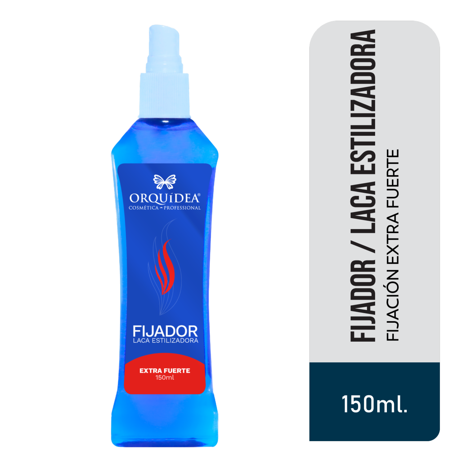 Fijador De Cabello Laca Estilizadora De Peinado Extra Fuerte ORQUÍDEA Spray 150 Ml