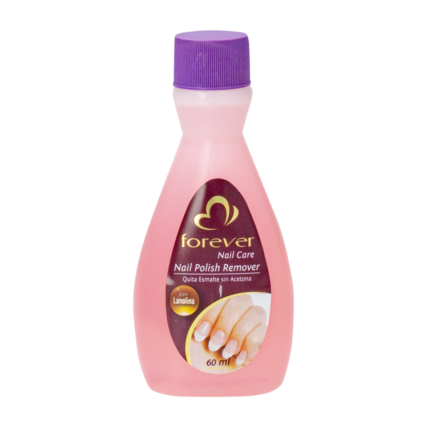 Quita Esmalte Lanolina FOREVER 60 Ml