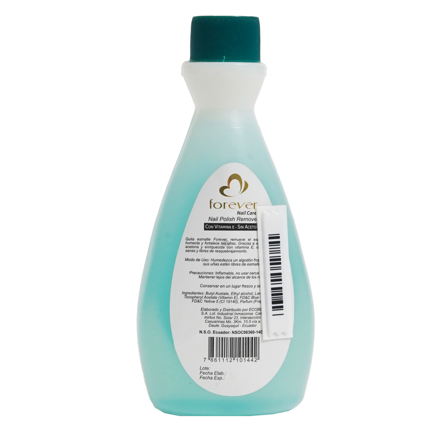 Quita Esmalte Vitamina E. FOREVER 120 Ml