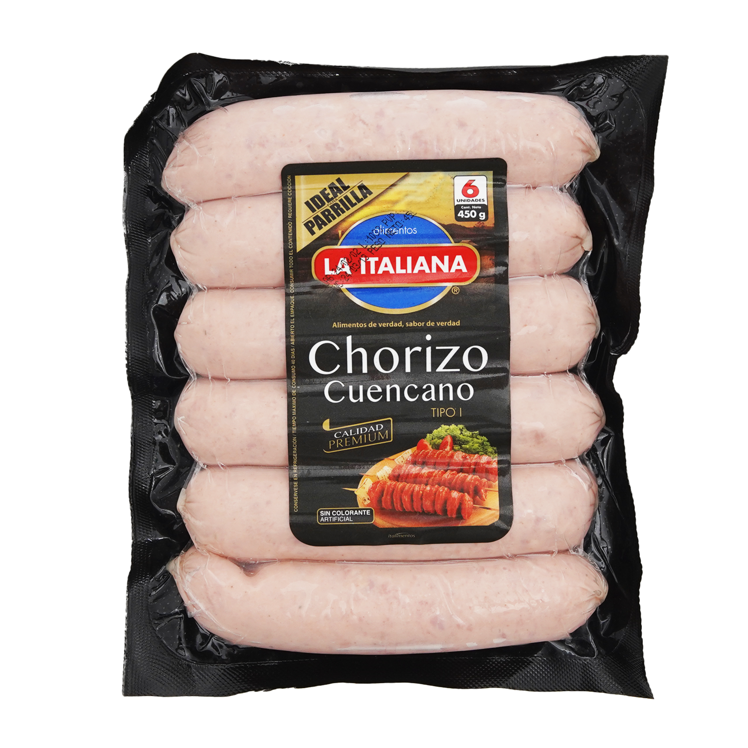 Chorizo Cuencano LA ITALIANA 450 G