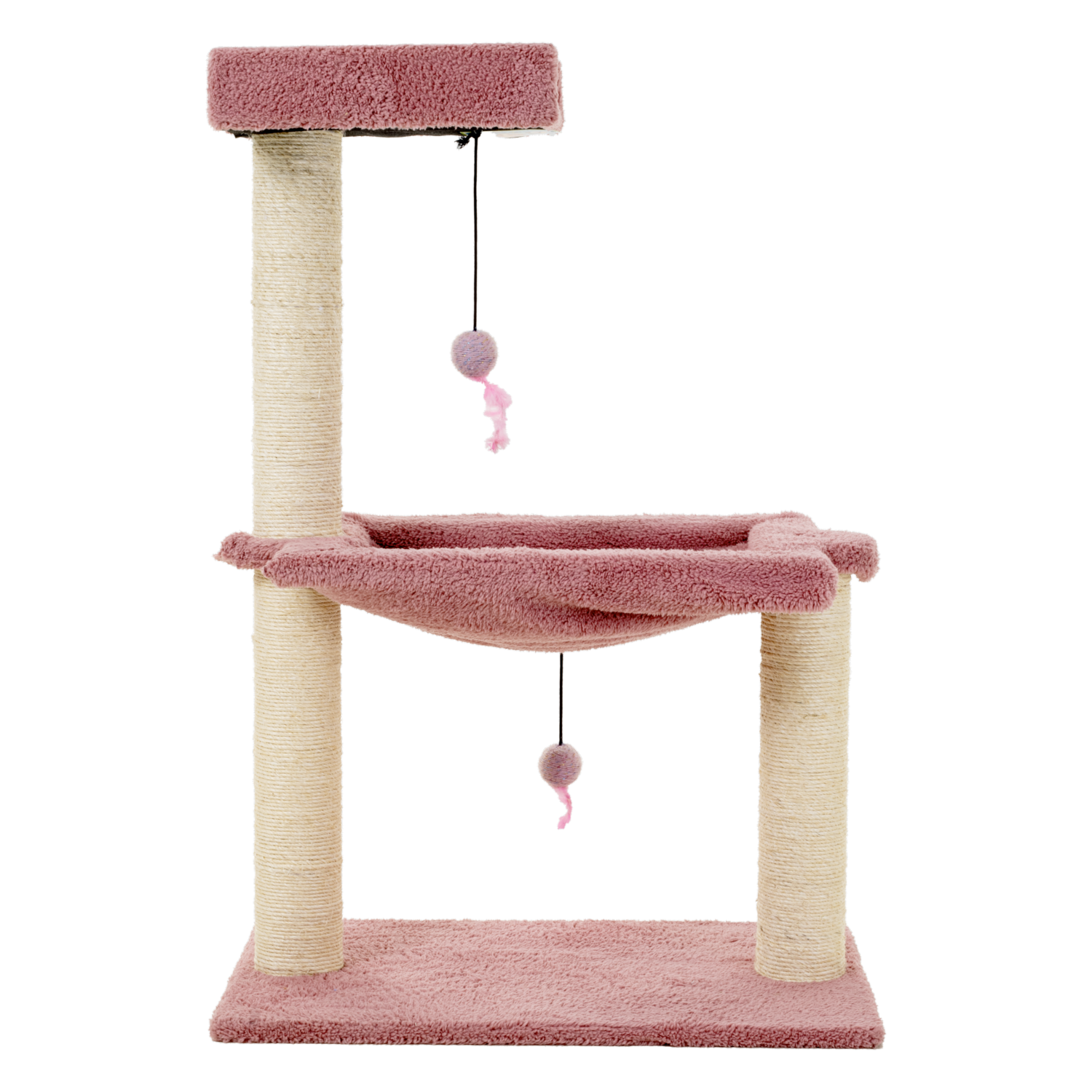 Rascador Para Gatos Con Hamaca THE PET FACTORY 85X65X60