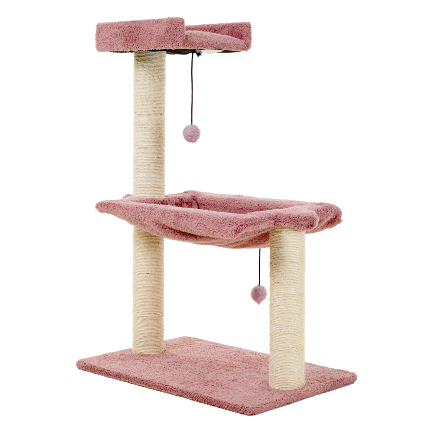 Rascador Para Gatos Con Hamaca THE PET FACTORY 85X65X60
