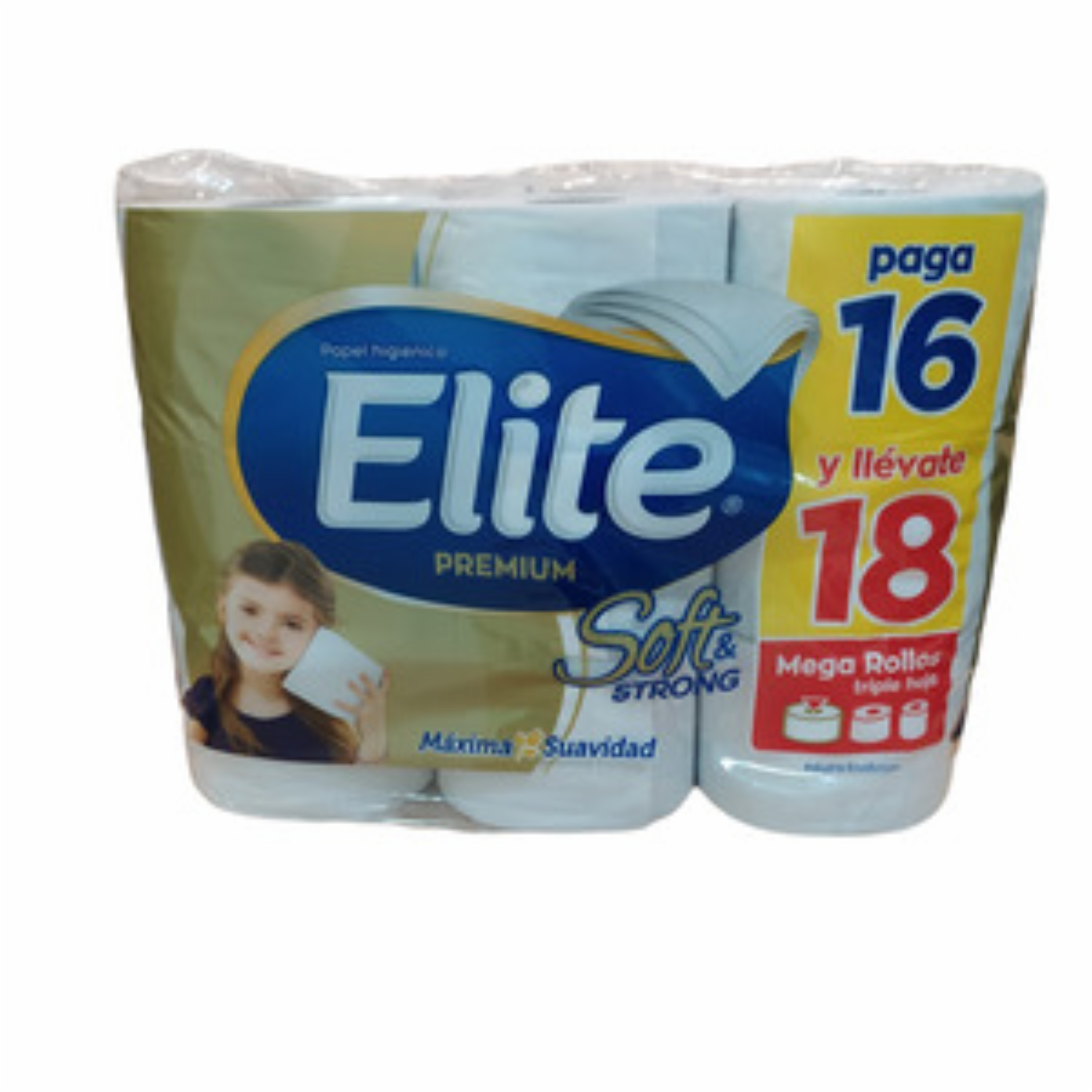 Papel Higiénico Soft & Strong ELITE 18 Rollos