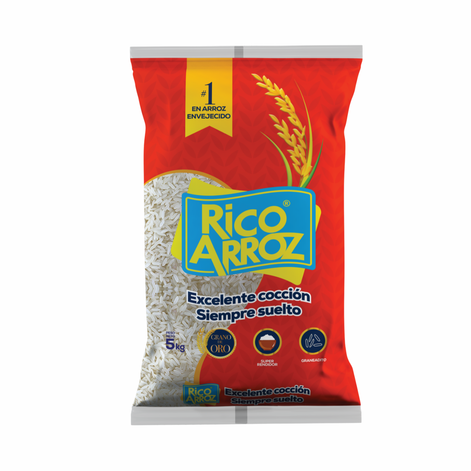 Arroz Envejecido RICO ARROZ 5000 G