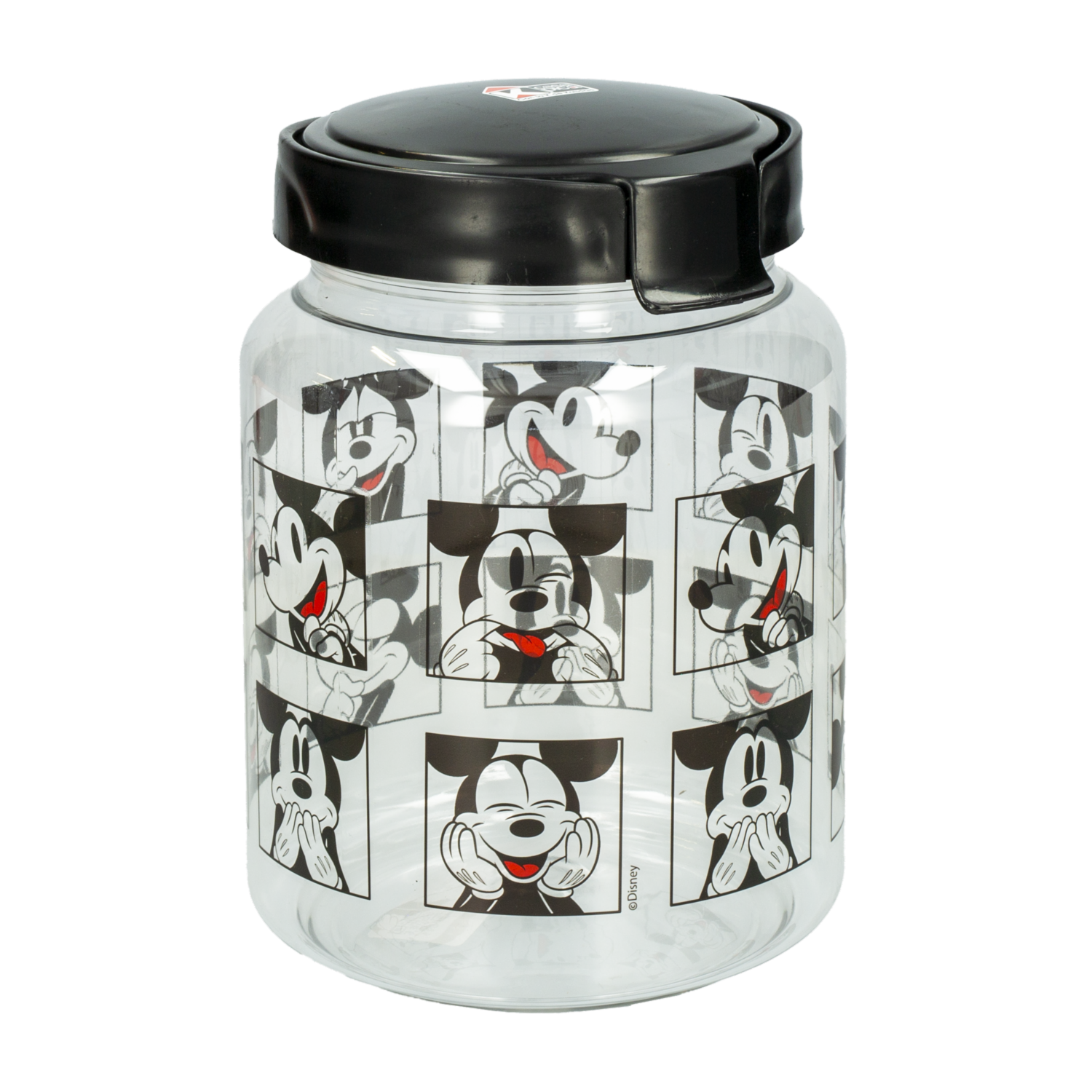 Pomo Repostero Diseño Mickey Negro CASA PICA 2  Litros