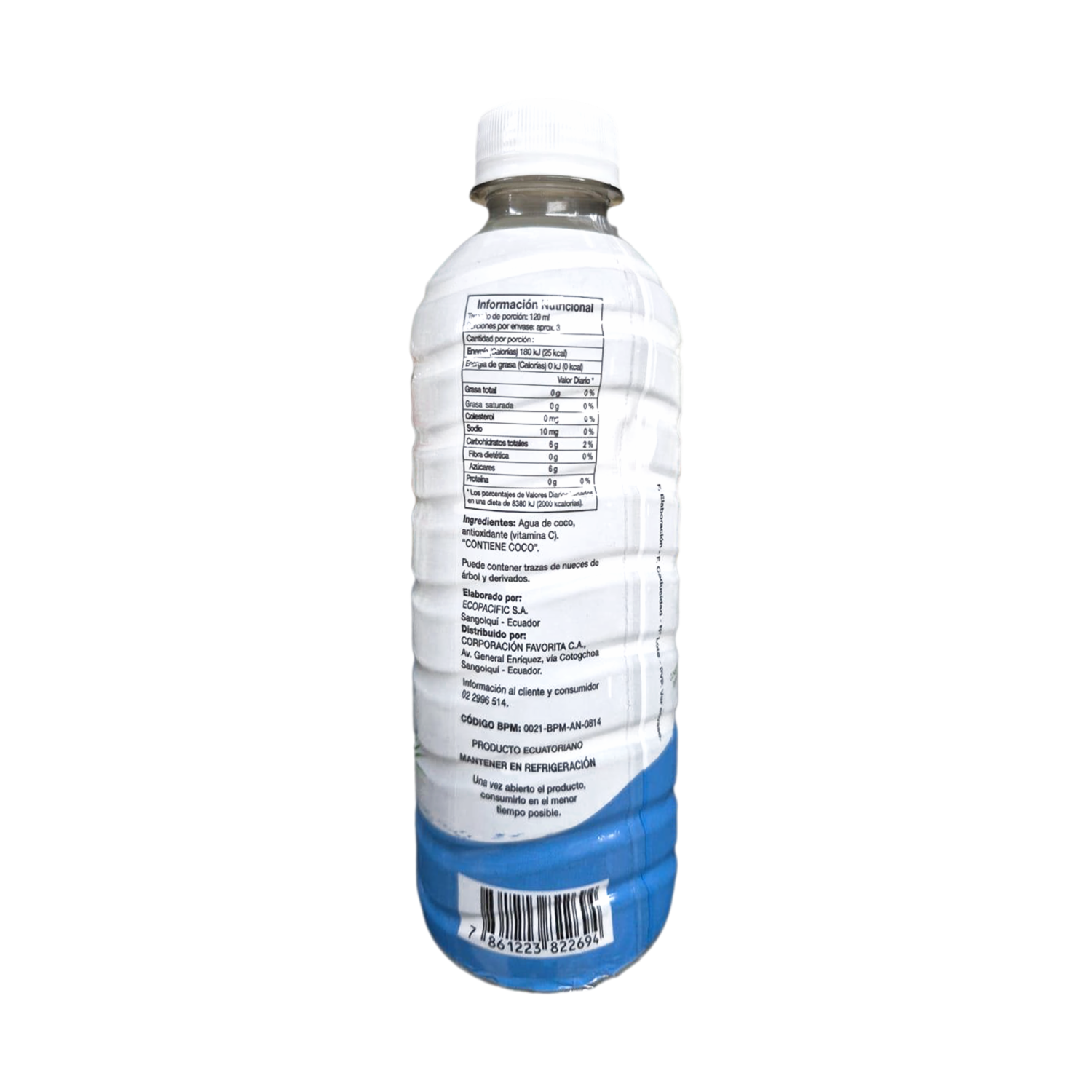 Agua De Coco En Botella EL ARTESANAL 350 Ml