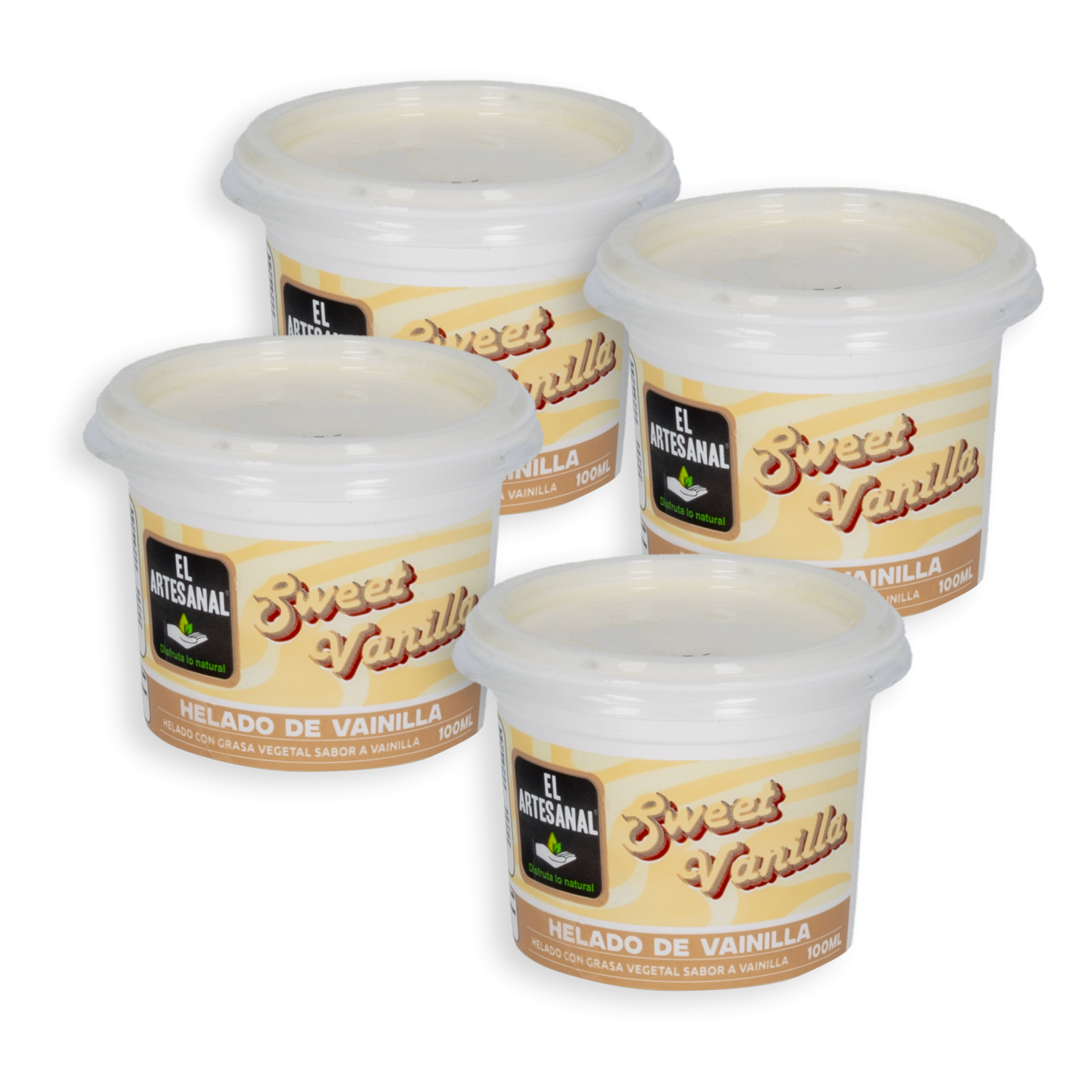 Helado Sweet Vainilla EL ARTESANAL 400 Ml