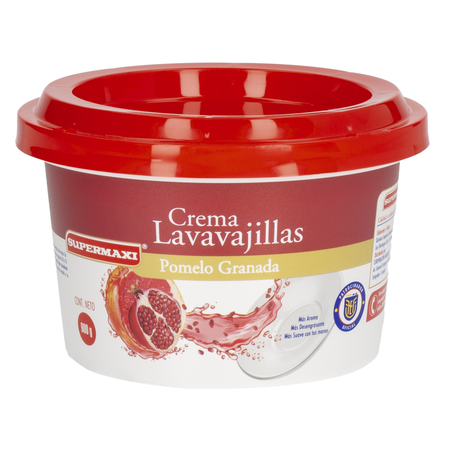 Lavavajilla En Crema Fragancia Pomelo Granada FEF SUPERMAXI 900 G
