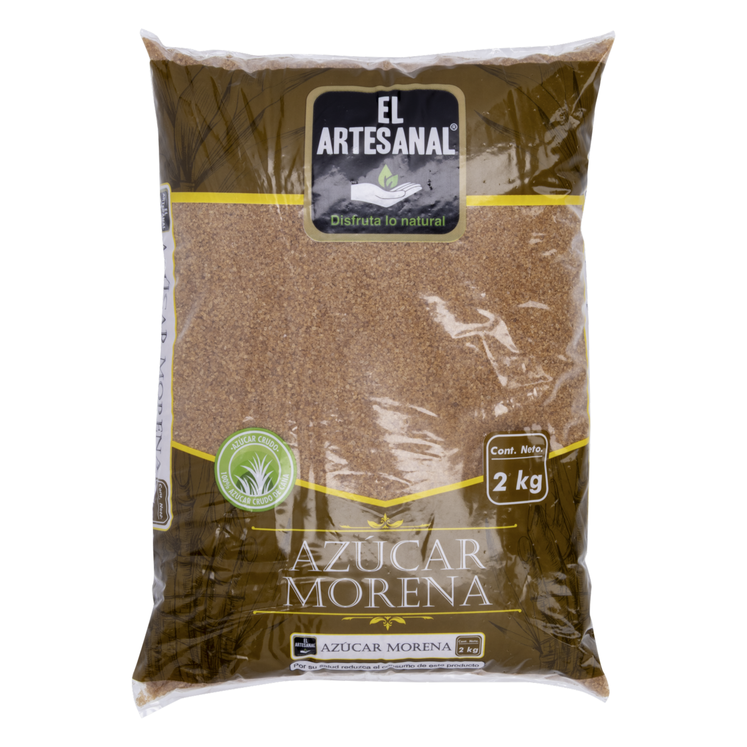 Azúcar Morena EL ARTESANAL 2000 G