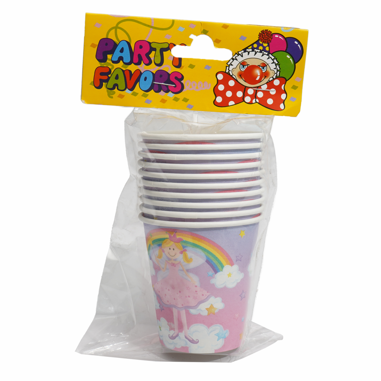 Vaso 7 Oz Hada IMPORTADORA CUMPLEAÑOS X 10 Uds