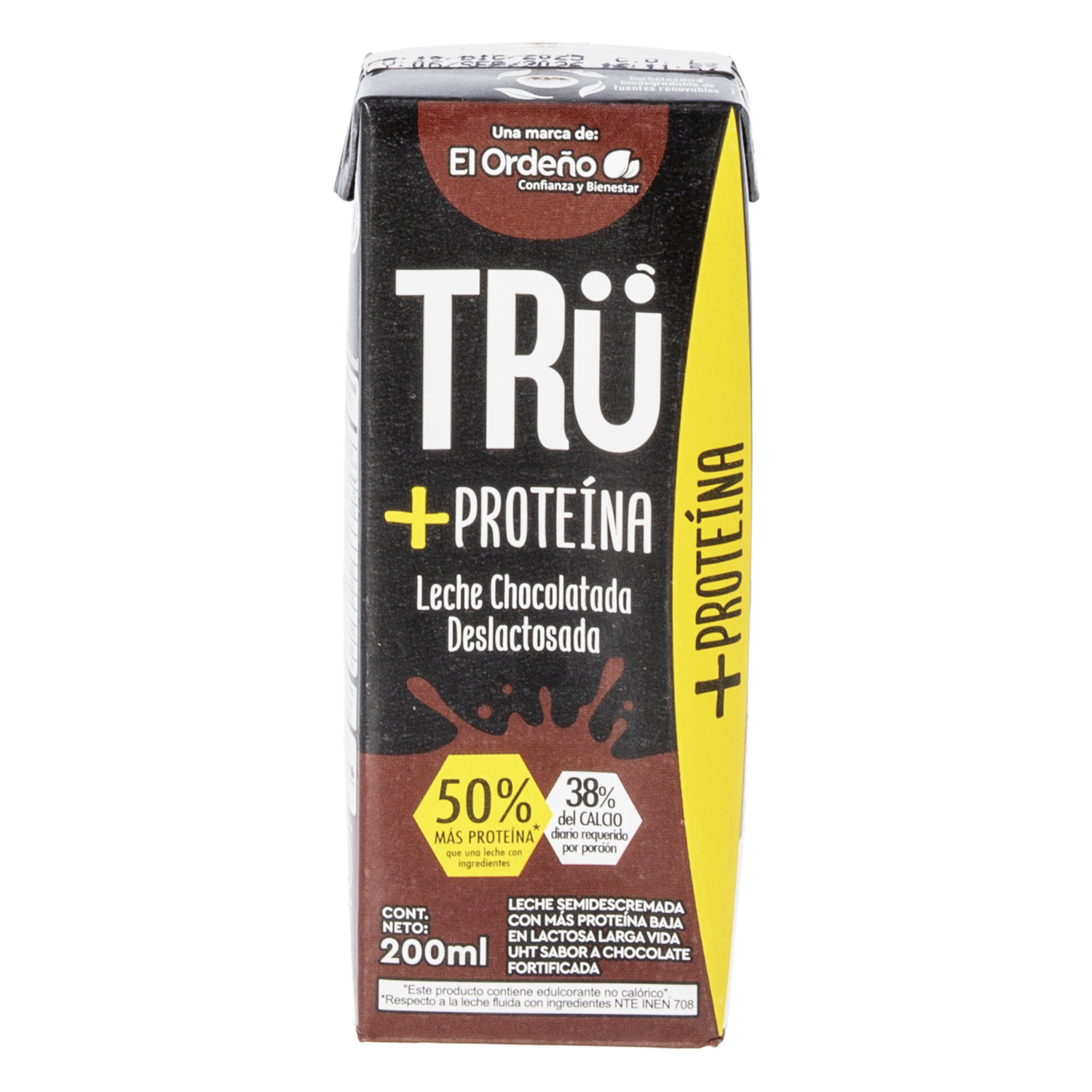 Leche Chocolatada Deslactosada + Proteína TRÜ 200 Ml