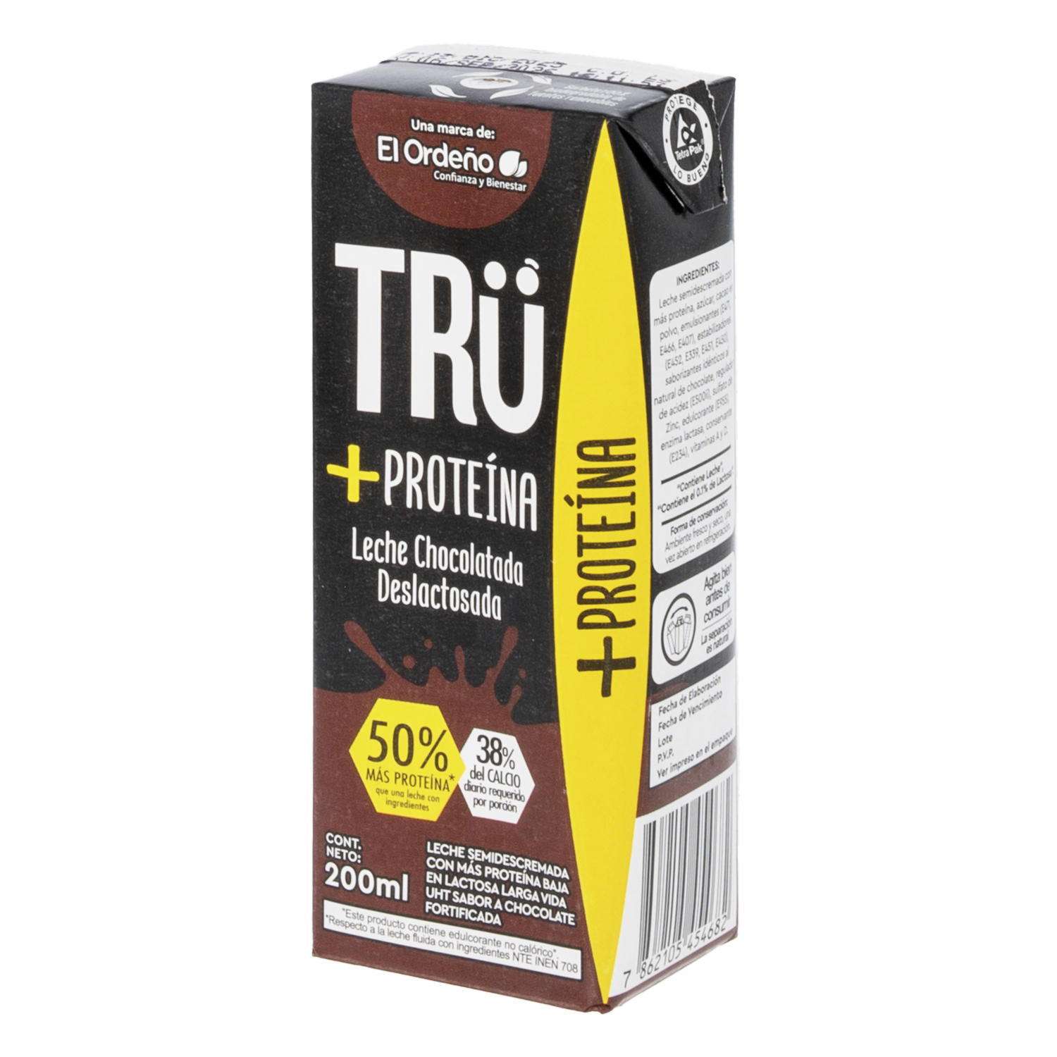 Leche Chocolatada Deslactosada + Proteína TRÜ 200 Ml