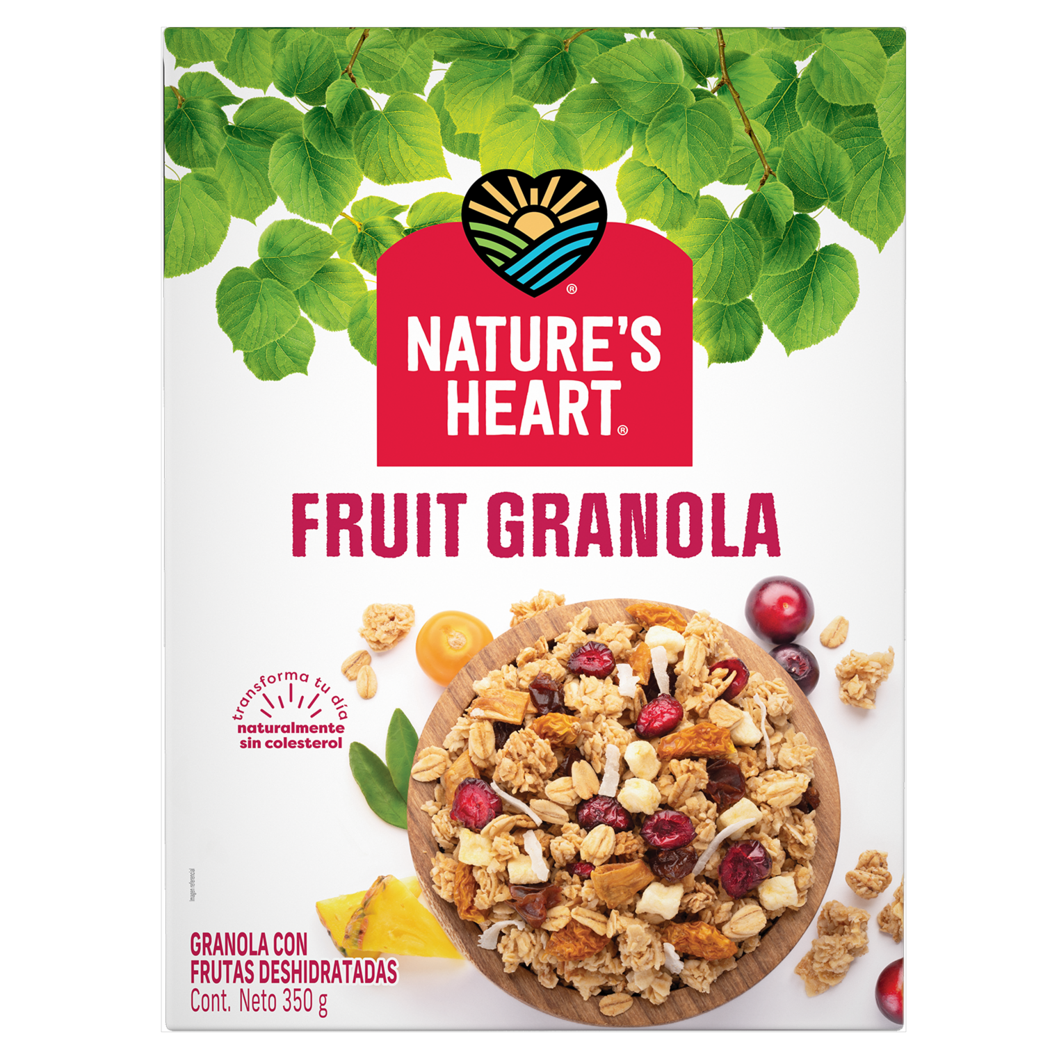 Granola Crocante Frutas NATURE´S HEART 350 G