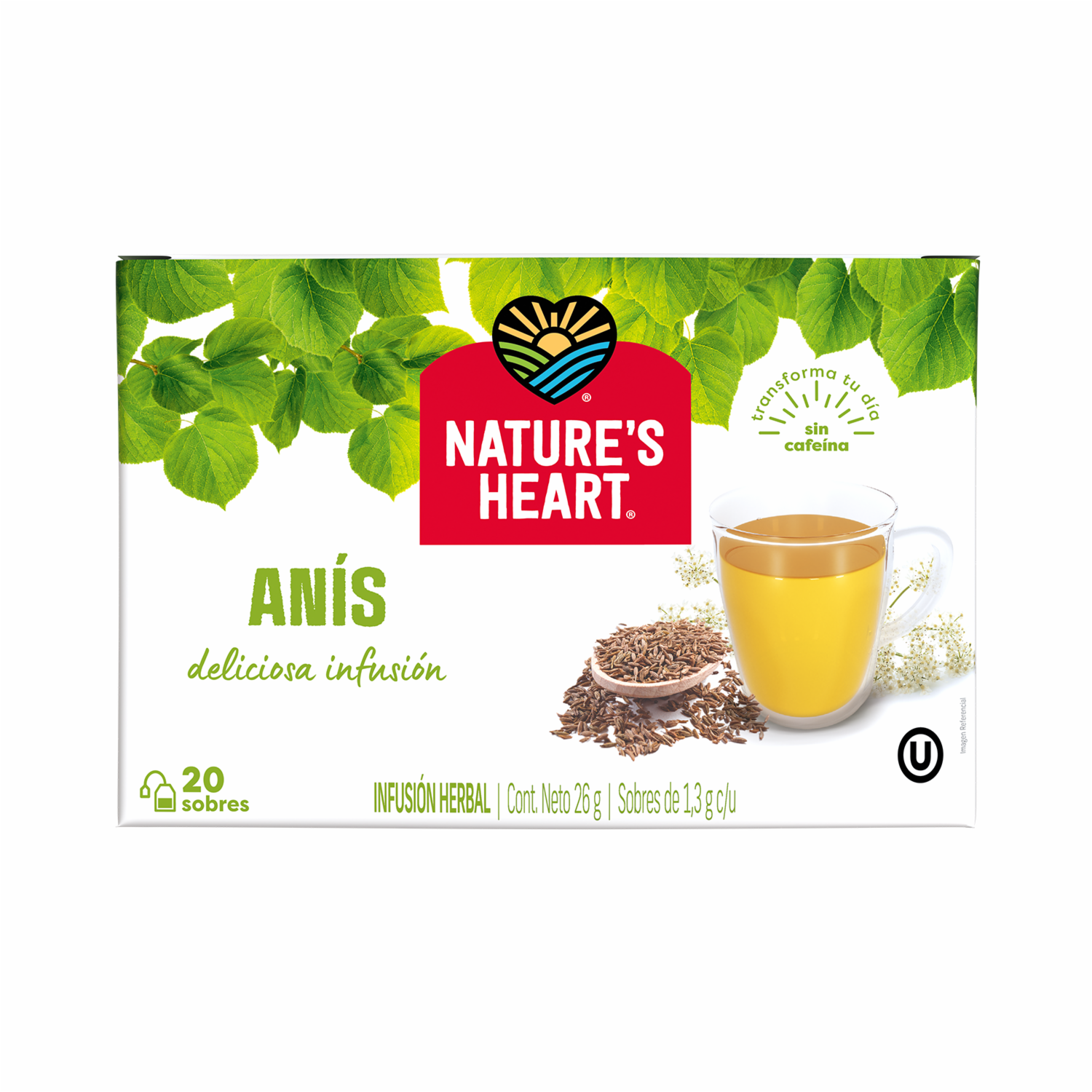 Infusión De Anís NATURE´S HEART 20 x 1.30  G