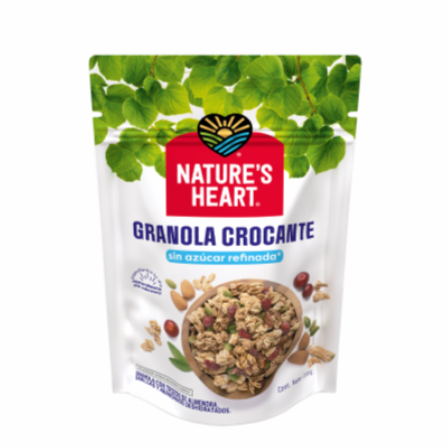 Granola Crocante Sin Azúcar NATURE’S HEART 250 G