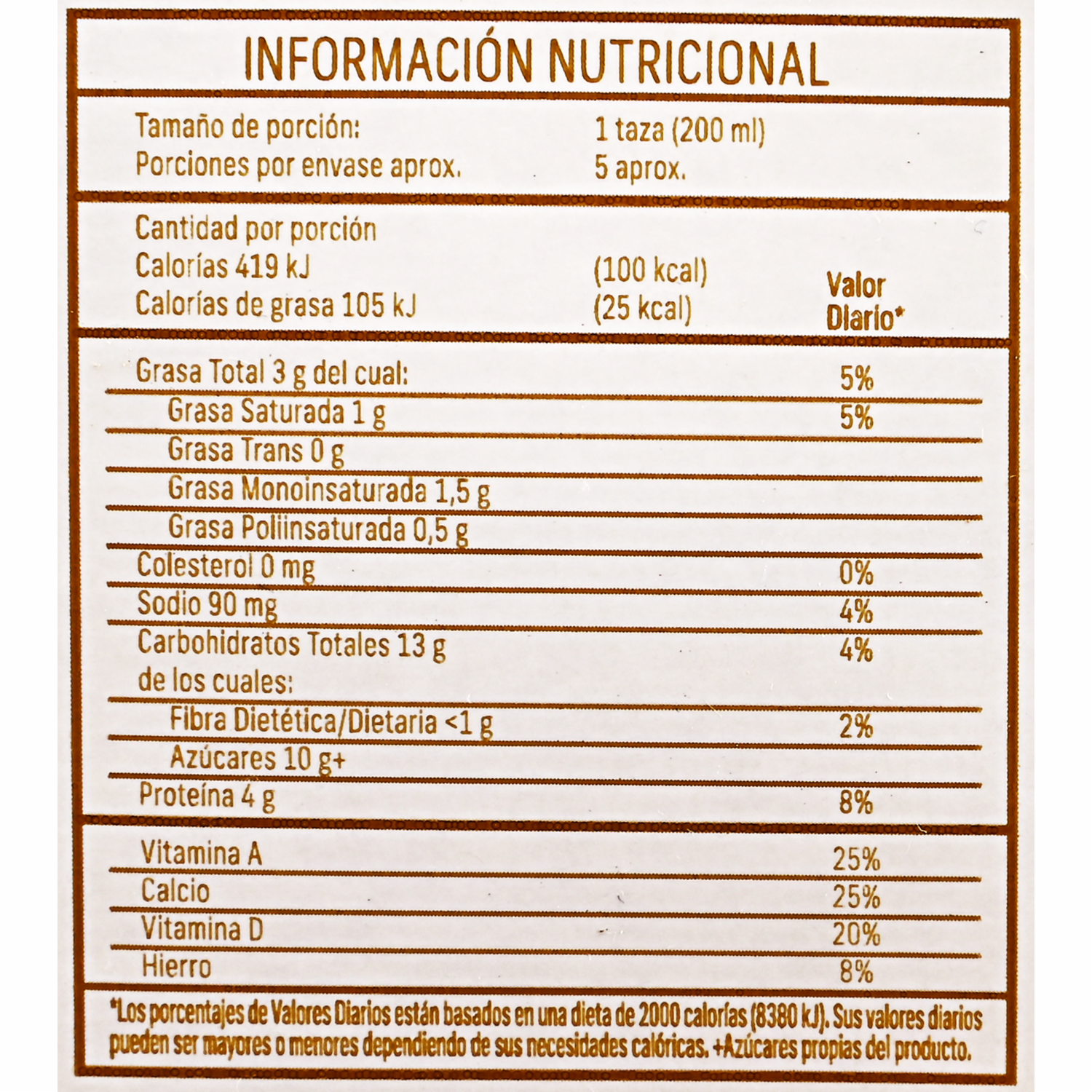 Bebida De Avena Sin Azúcar NATURE´S HEART 946 Ml