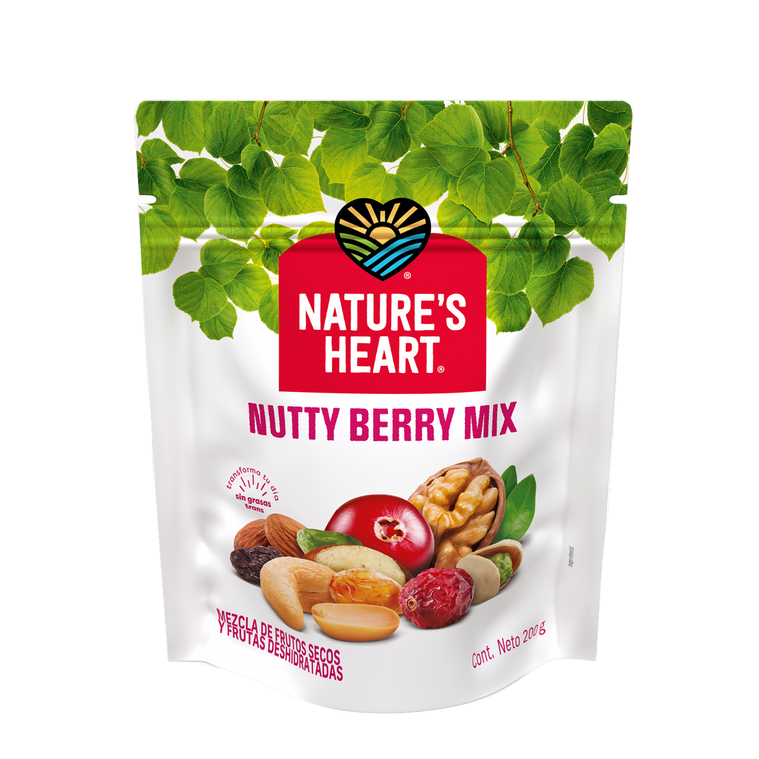 Mix Frutos Secos Berry Funda NATURE´S HEART 200 g