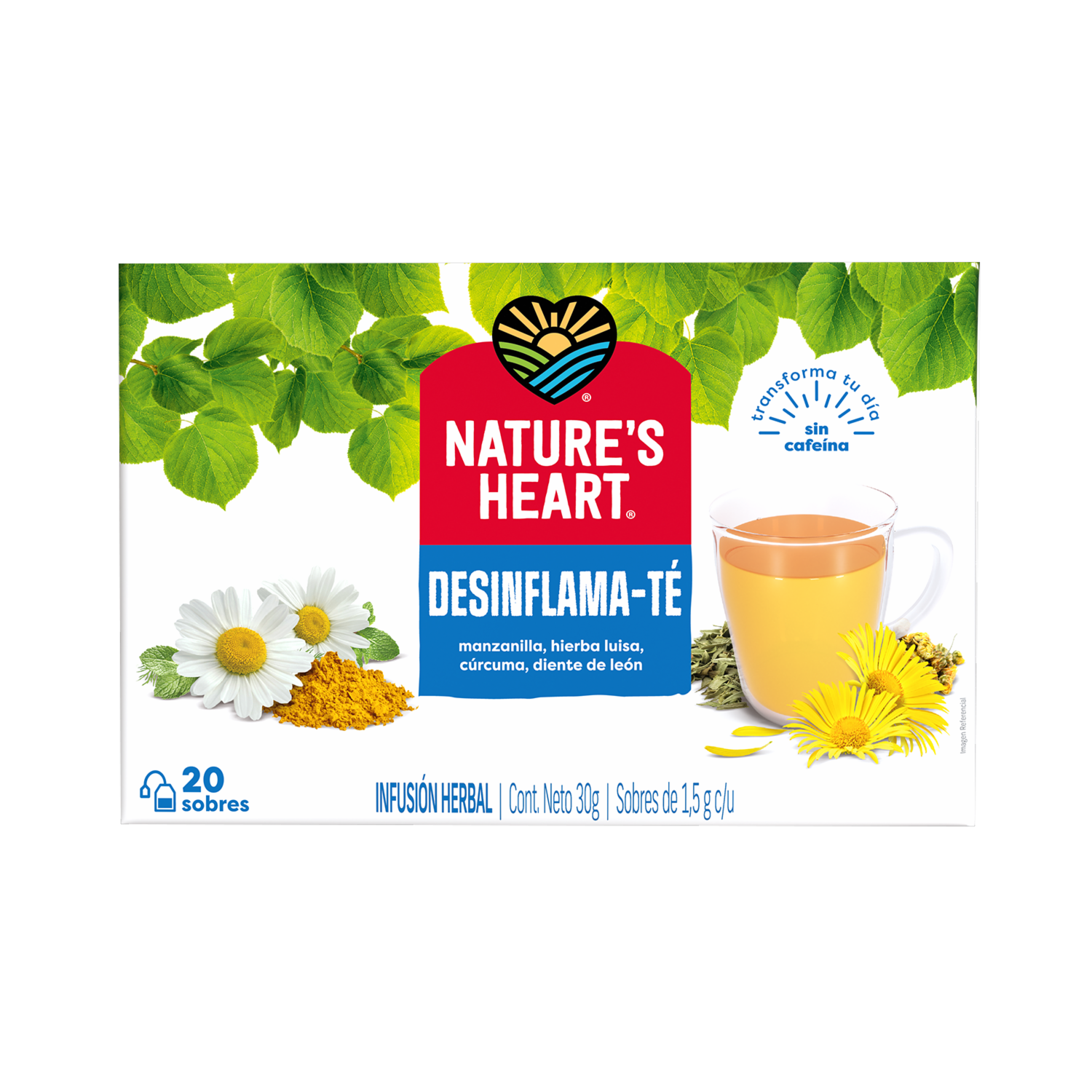 Té Desinflamante NATURE’S HEART 30  G