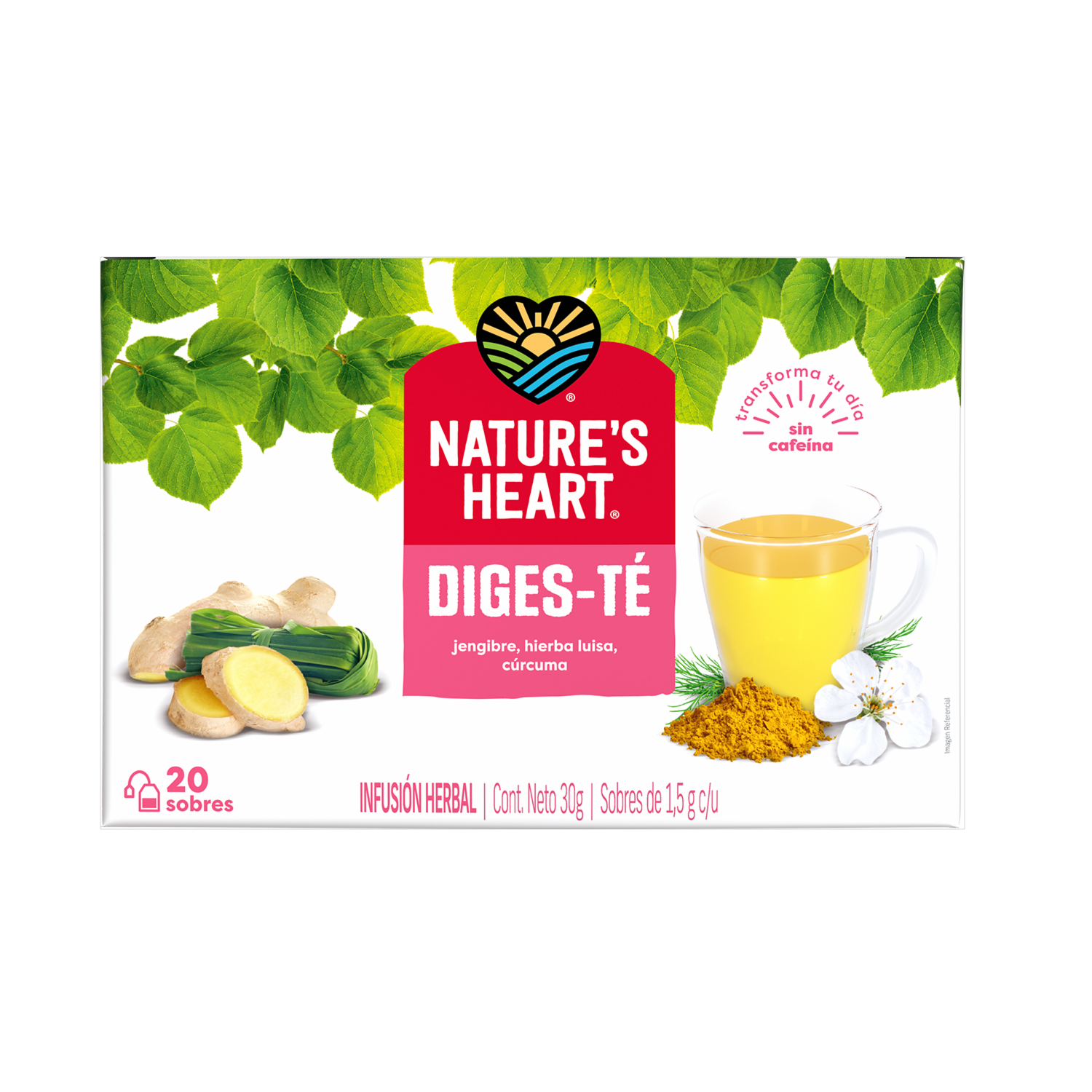 Té Digeste NATURE´S HEART 30  G