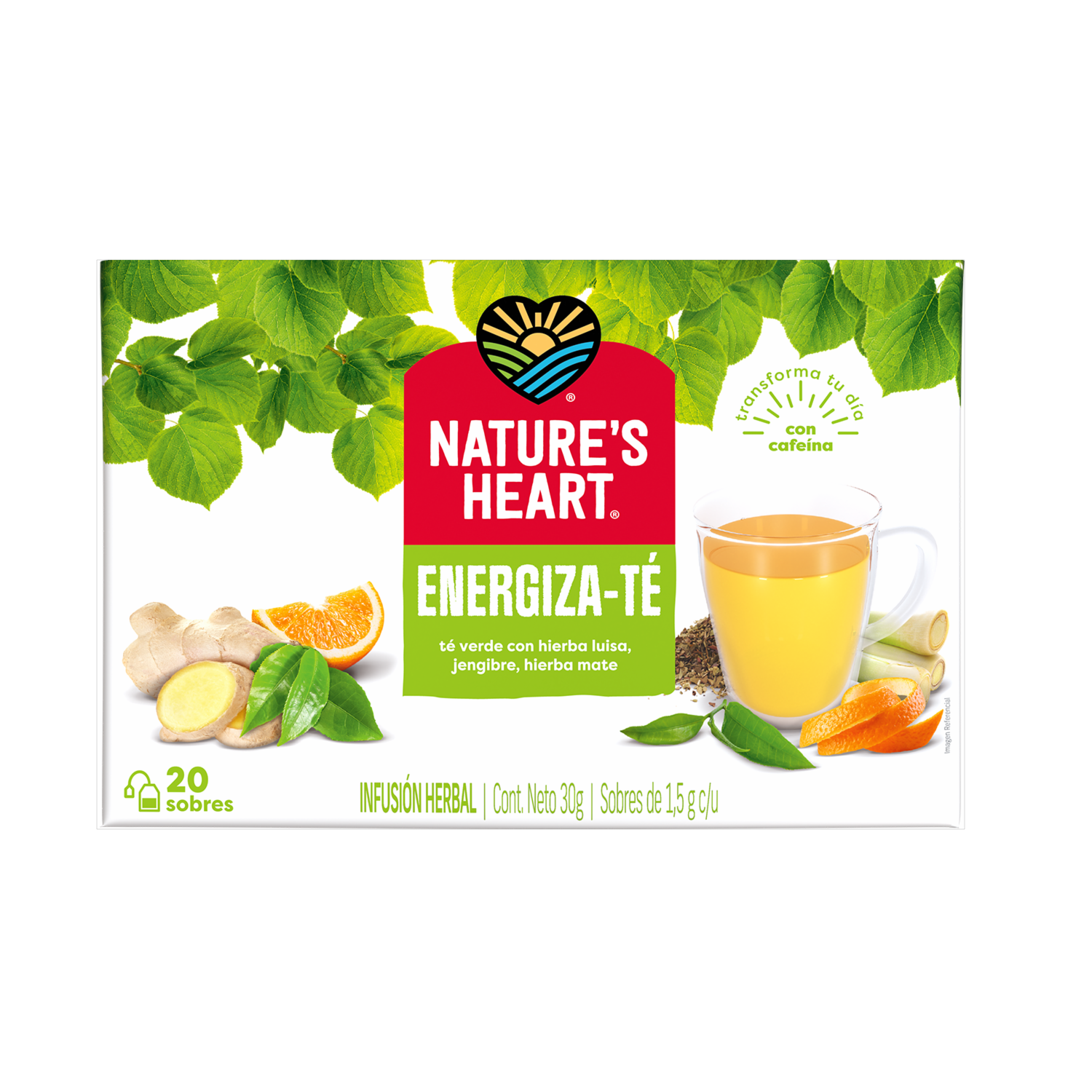 Té Energizante NATURE´S HEART 30  G