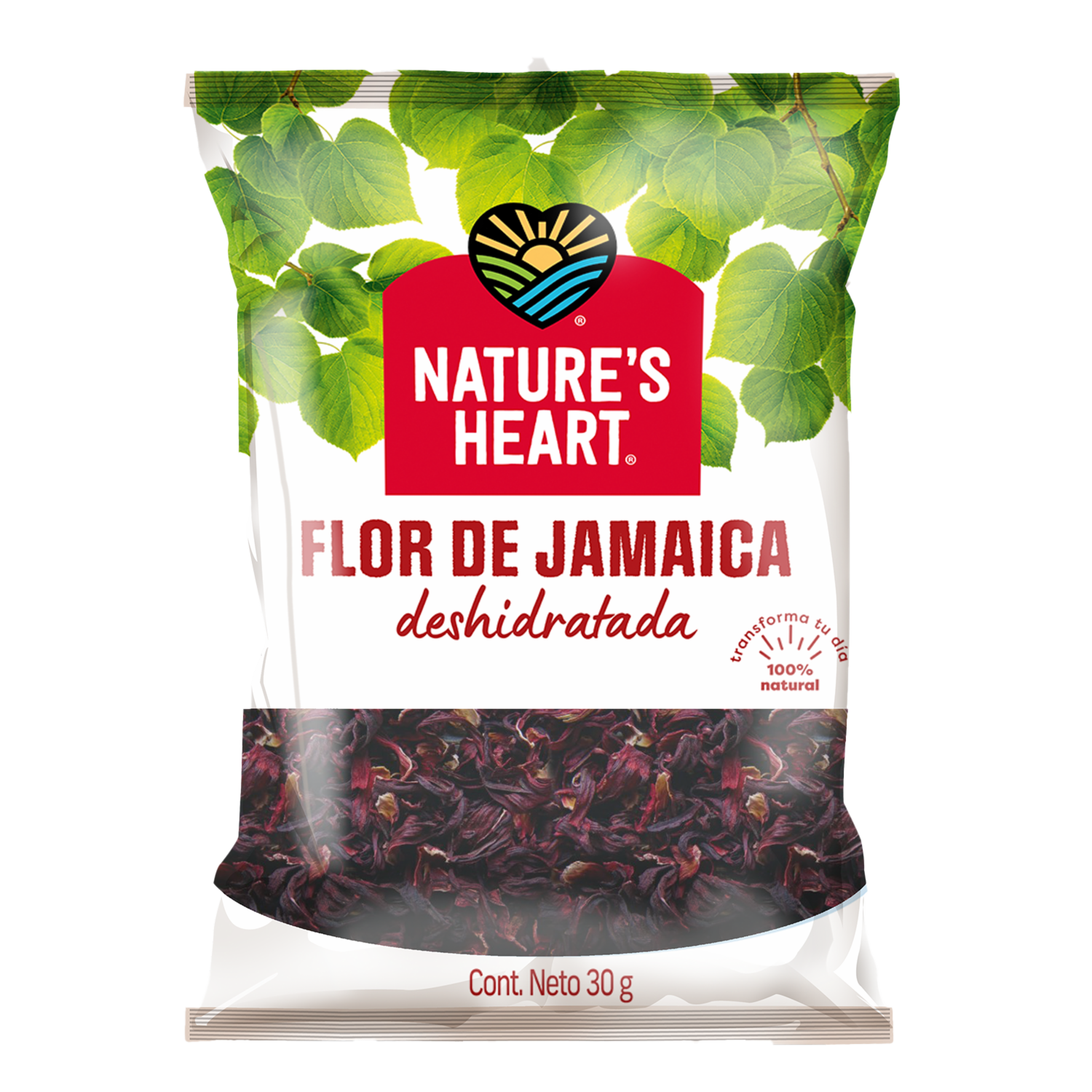 Infusión De Jamaica Deshidratada NATURE´S HEART Caja