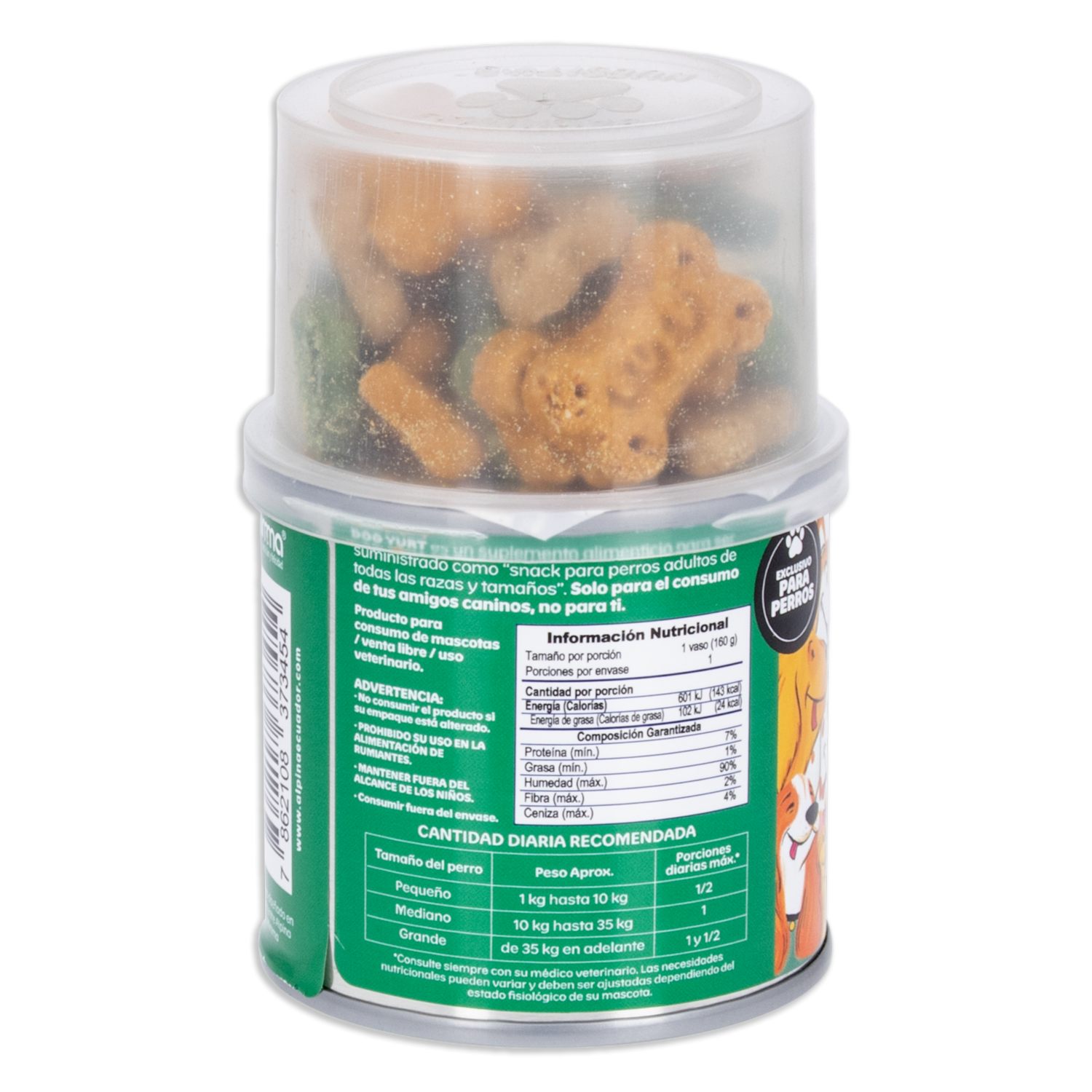 Snack Para Perros Huesitos DOG YURT 160 G