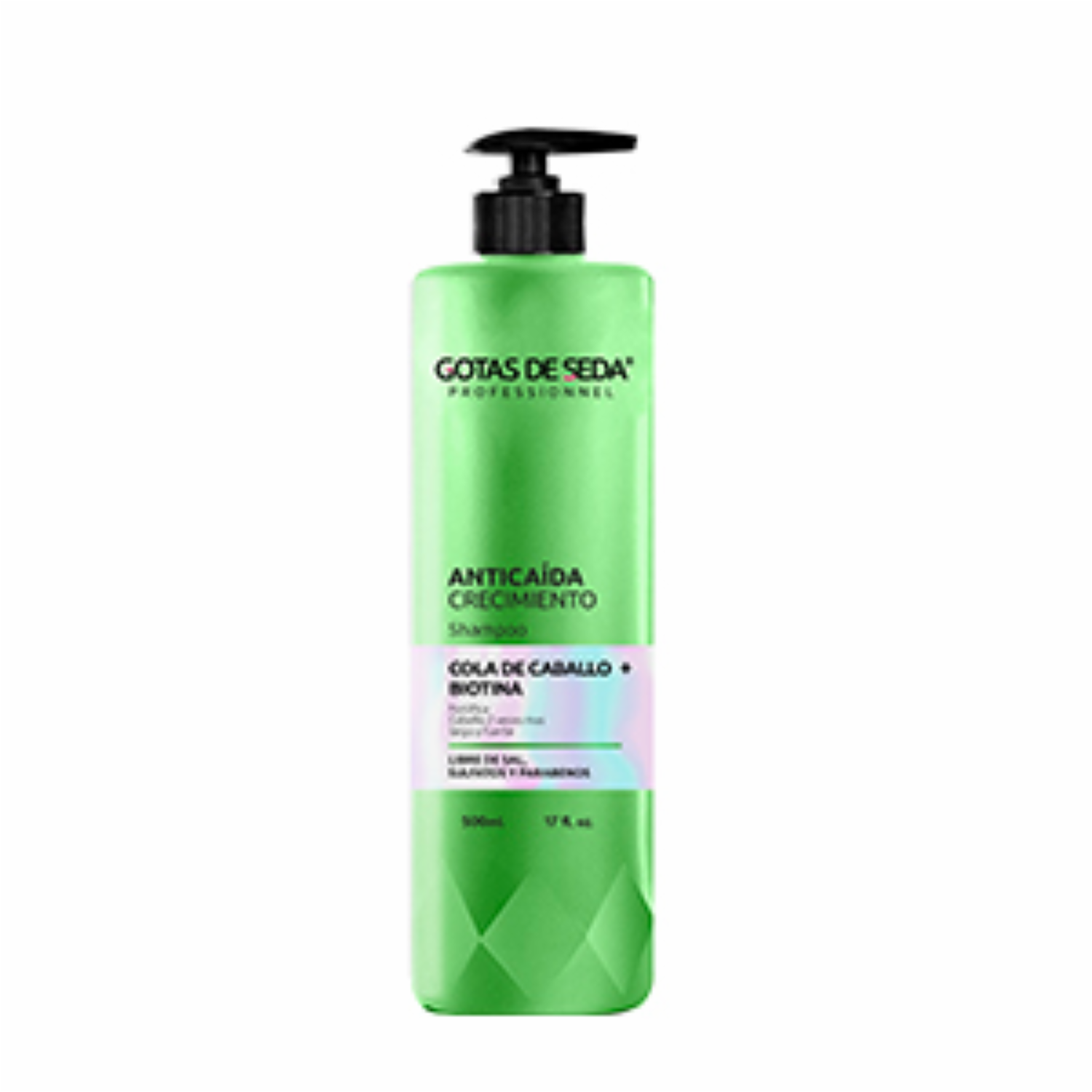 Shampoo De Cabello Anticaida GOTAS DE SEDA 500 Ml