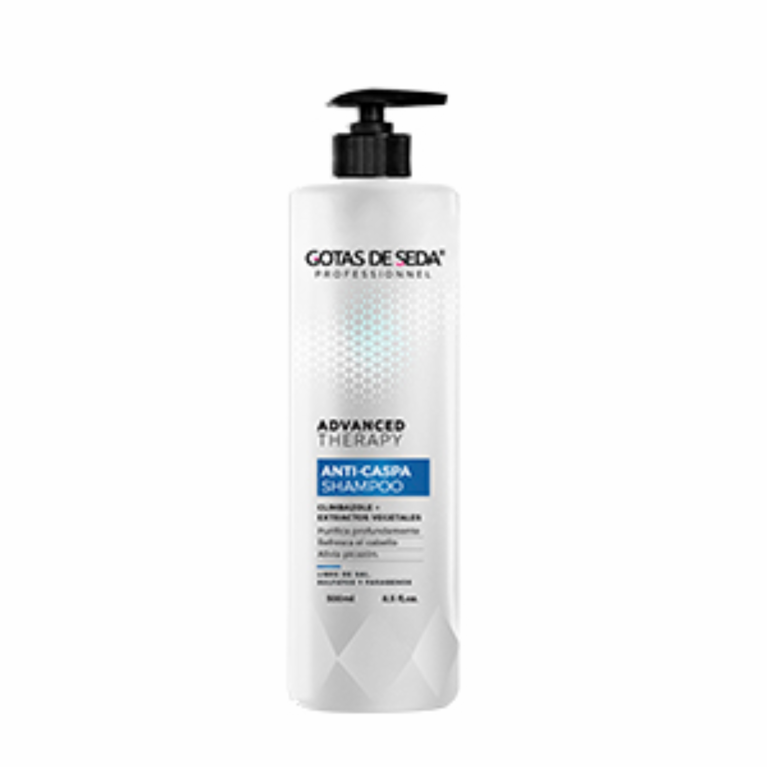 Shampoo De Cabello Anticaspa GOTAS DE SEDA 500 Ml