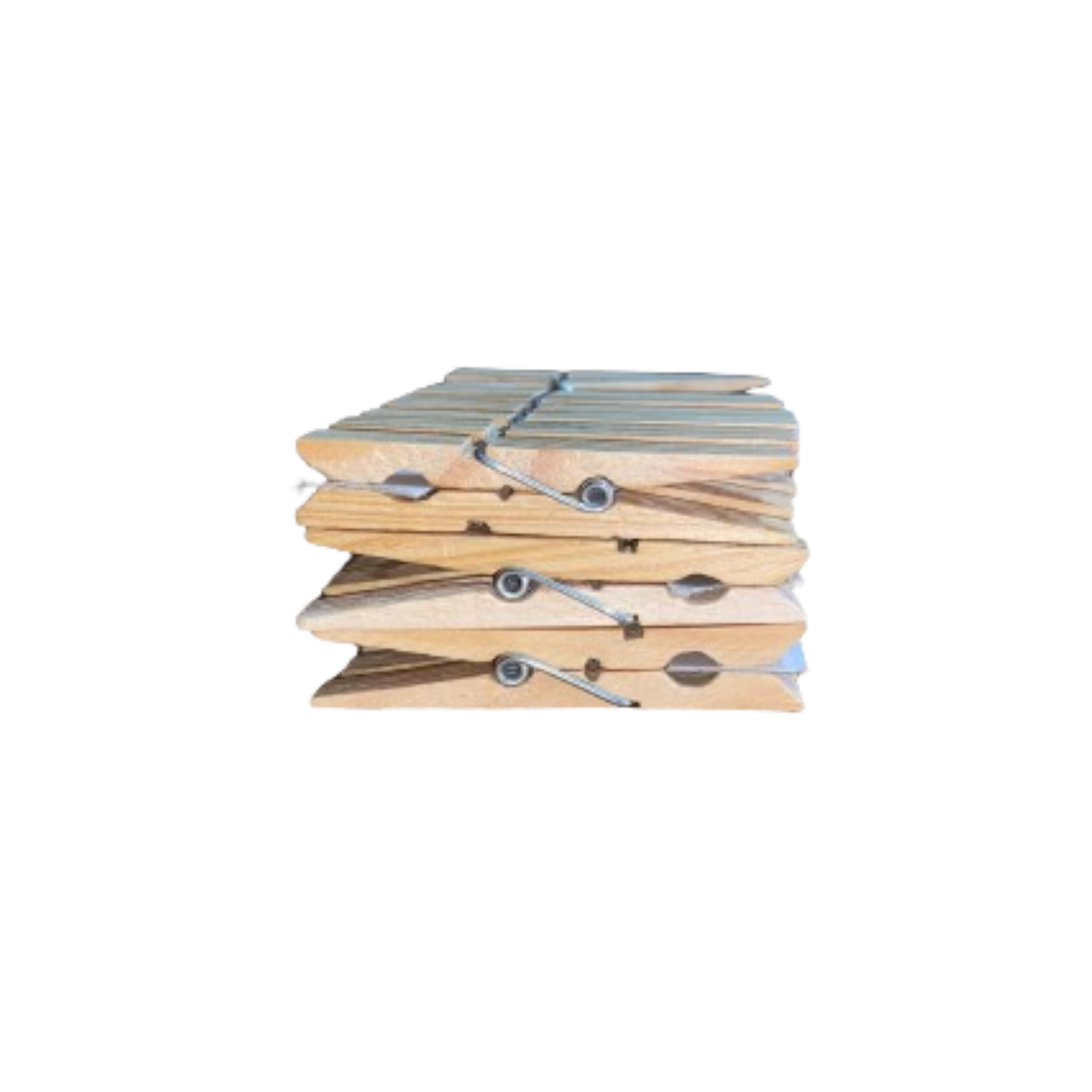 Pinzas Para Ropa De Madera EL REY DE LOS ANDES X 30 Uds