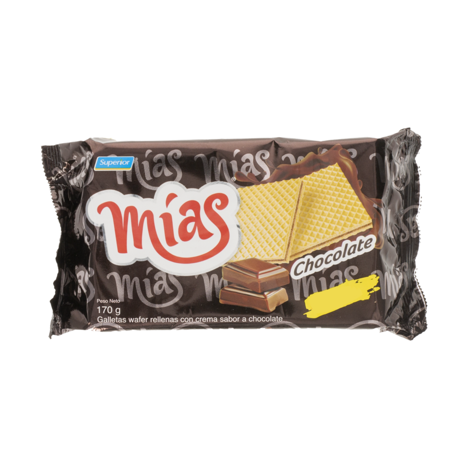 Galletas Wafer De Chocolate MÍAS 170 G