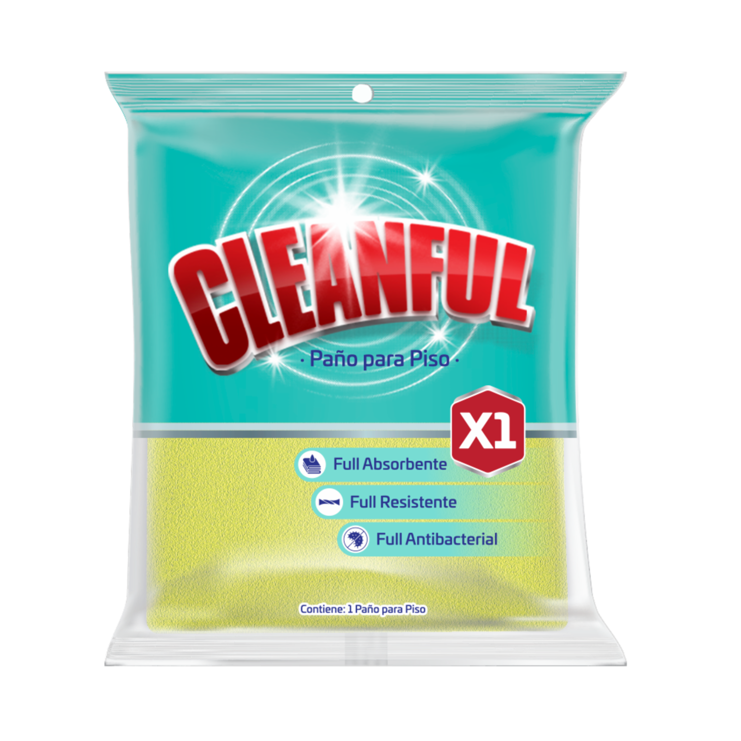 Paño Para Piso CLEANFUL Unidad