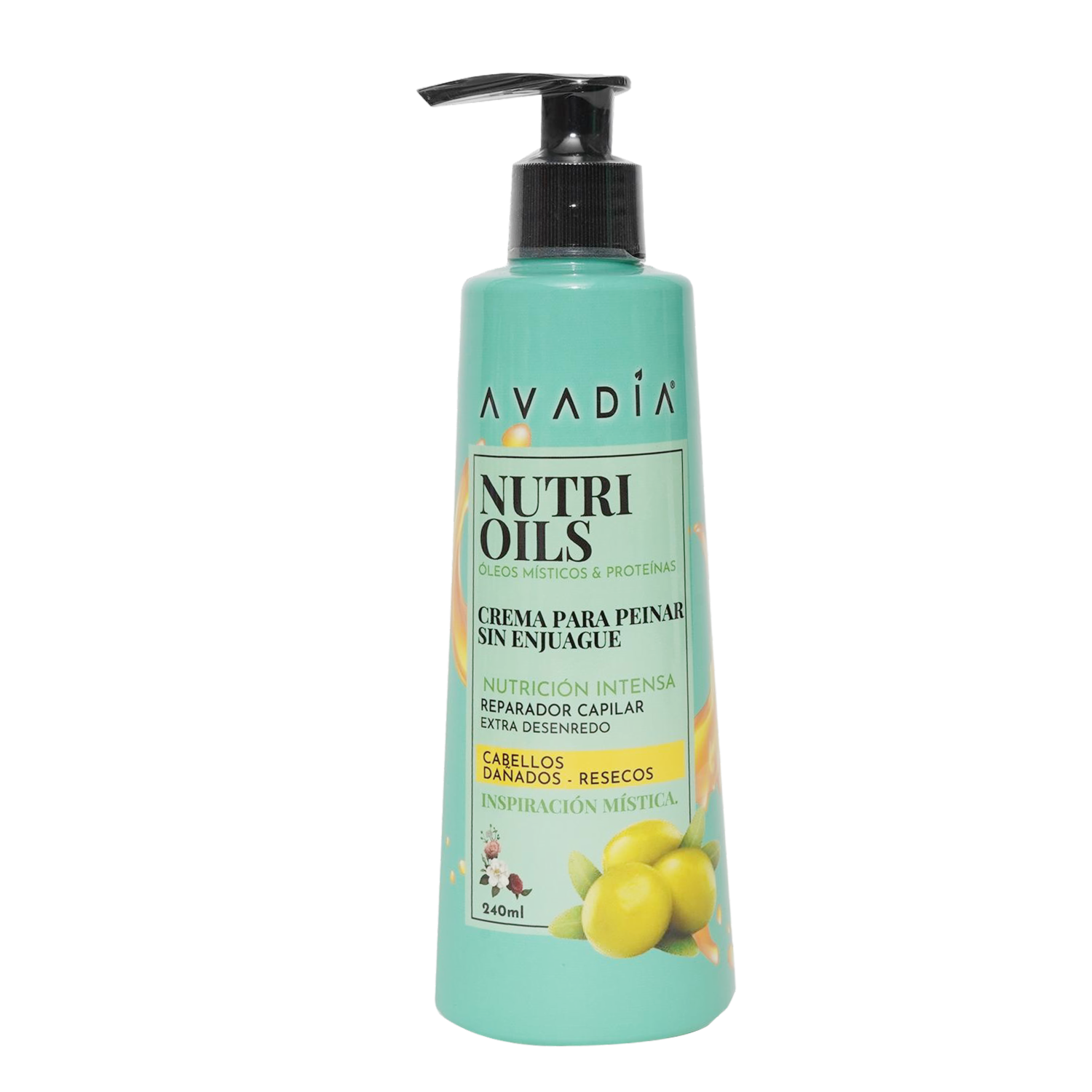 Crema Para Peinar Nutrición Intensa Nutri Oils Inspiración Mística AVADÍA 240 Ml