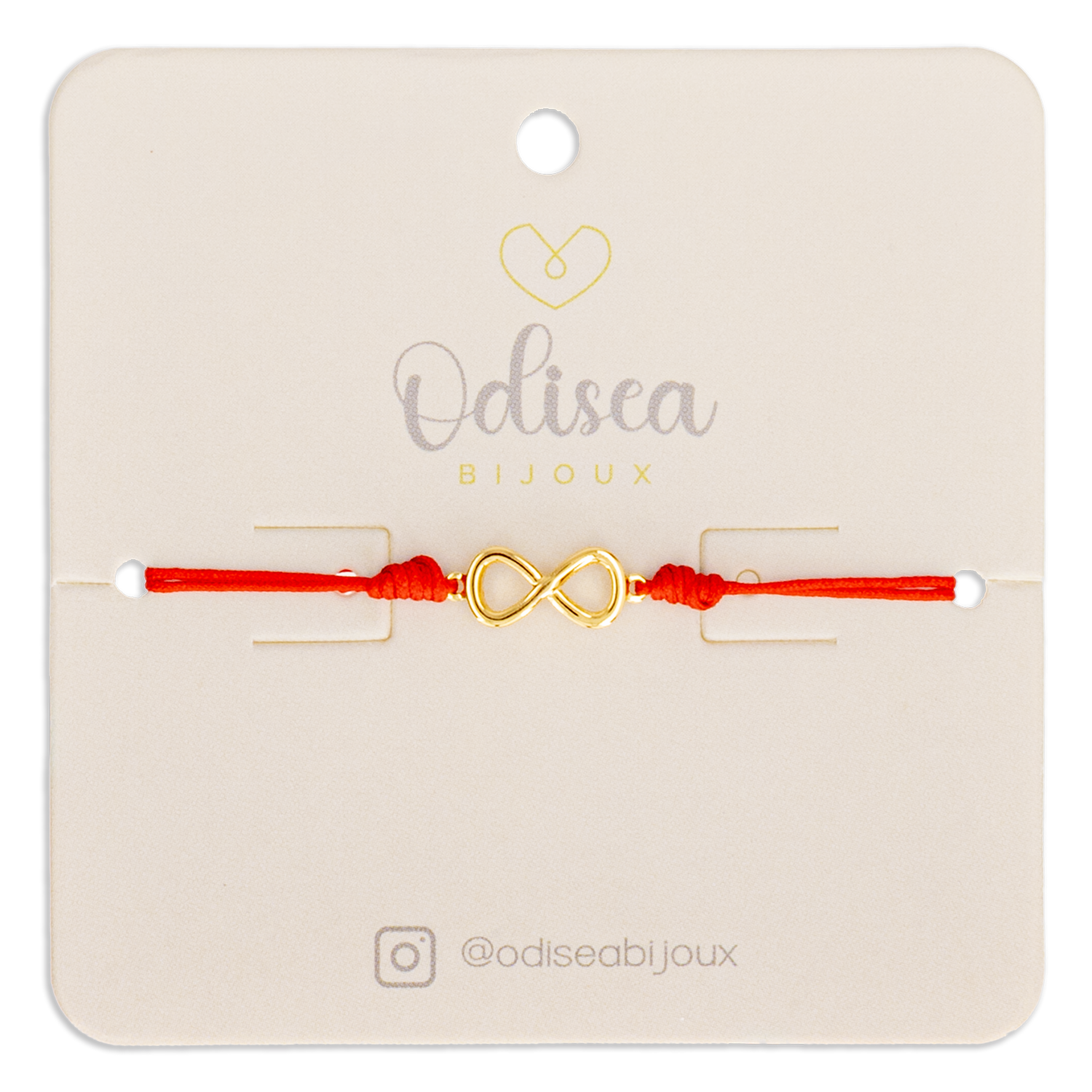 Pulsera Infino Rojo ODISEA BIJOUX Unidad