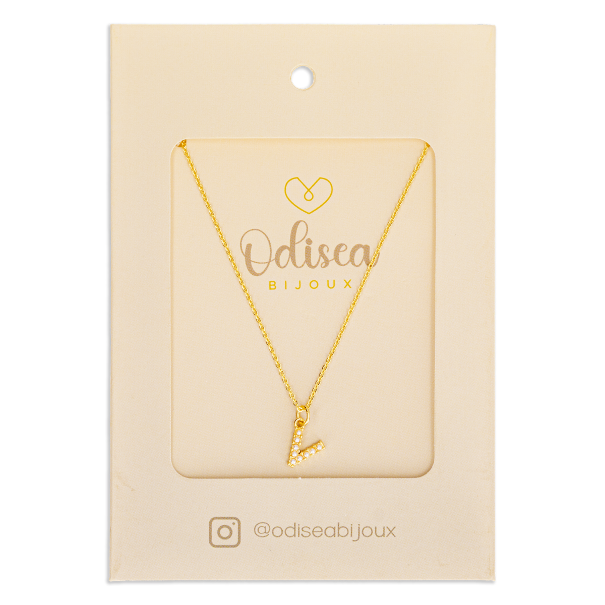 Cadena Perla Dije V ODISEA BIJOUX Unidad
