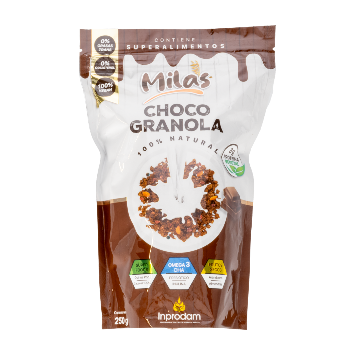 Granola Con Chocolate MILAS 250 G