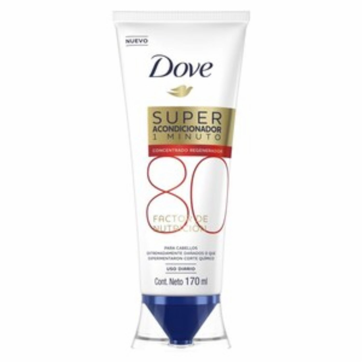 Acondicionador De Cabello Factor Nutrición 80 DOVE 170 Ml