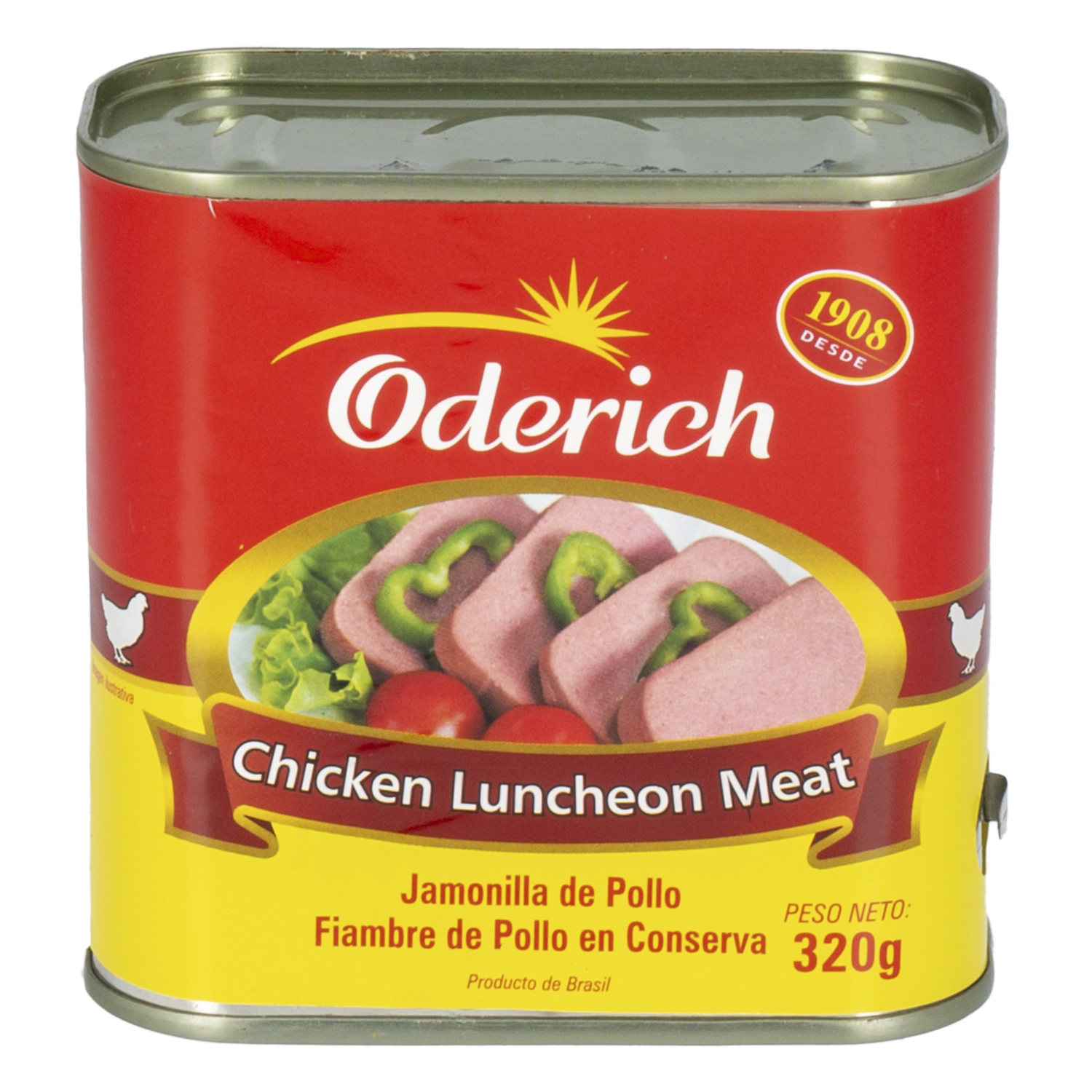 Jamonilla De Pollo En Conserva Enlatada ODERICH 320 G