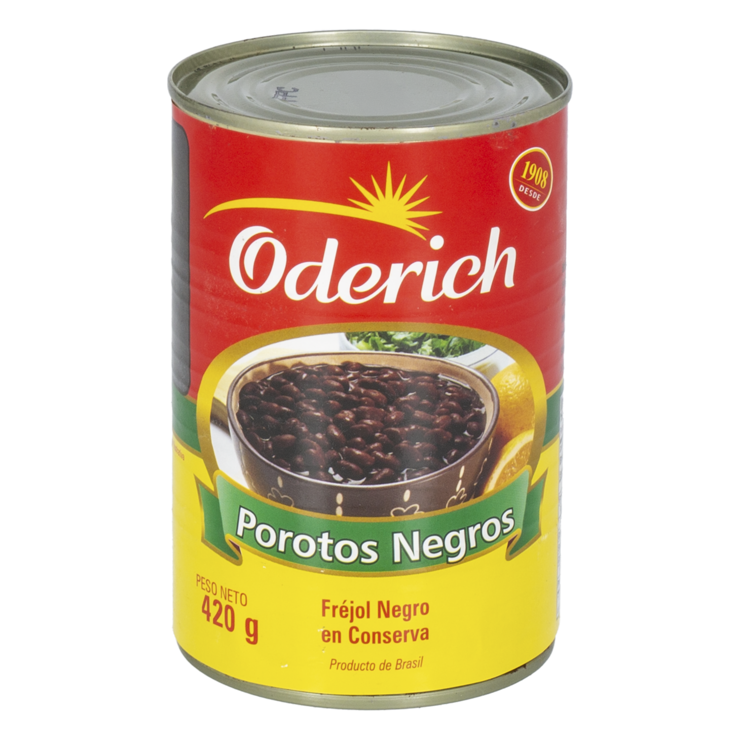 Frejol Negro En Conserva ODERICH 420 G