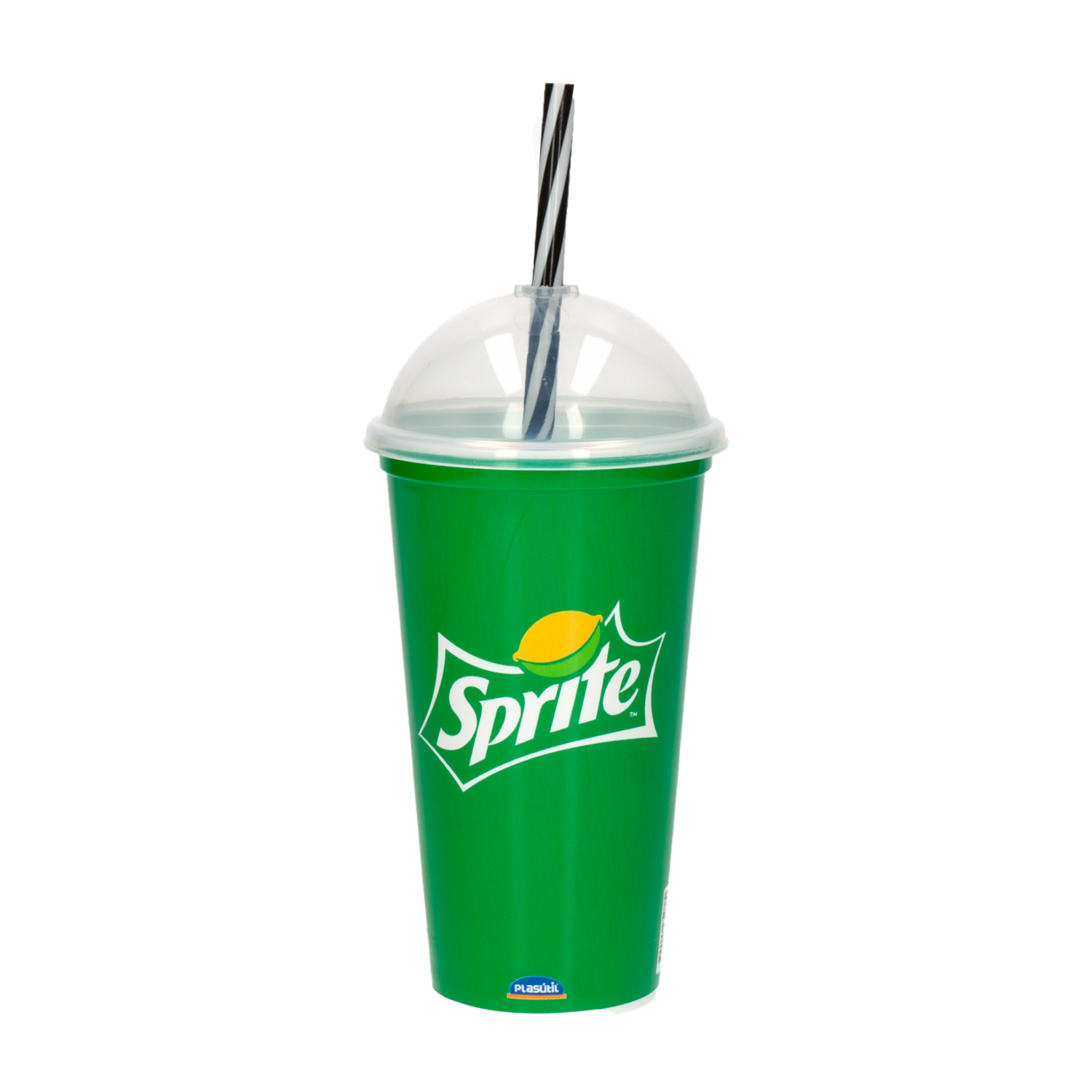 Vaso Plástico Shake Sprite Con Sorbete 500 Ml PLASÚTIL 1133
