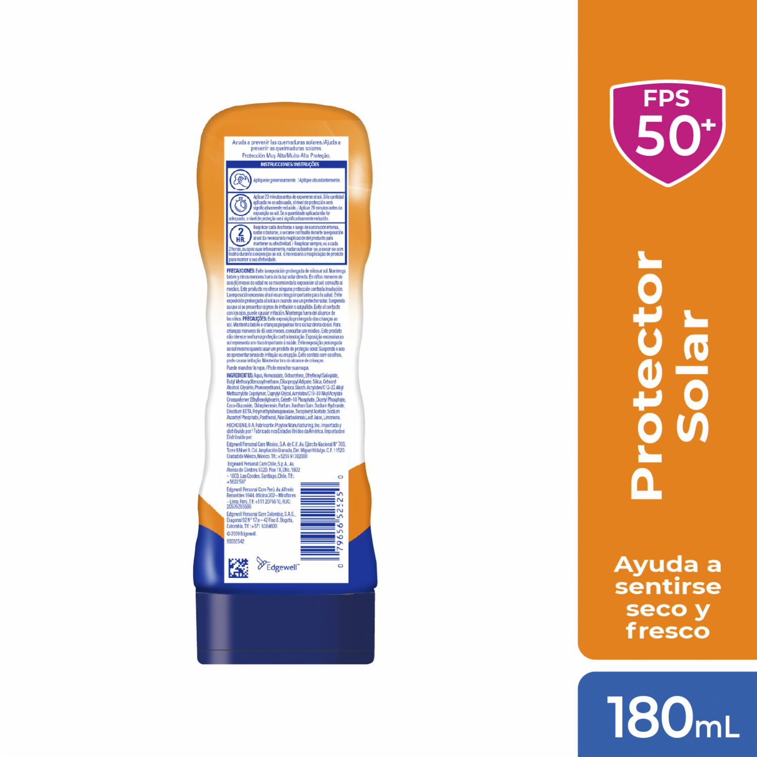 Protector Solar Dry Bal Sport Ltn Spf50+ BANANA BOAT 180 Ml