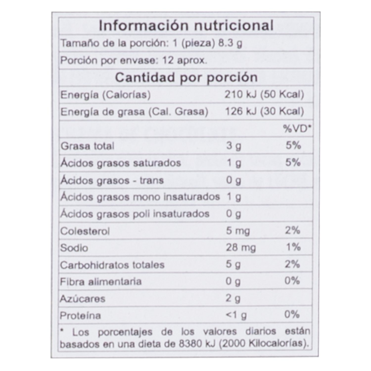Galleta De Hojaldre Con Relleno De Chocolate MATILDE VICENZI 100 G