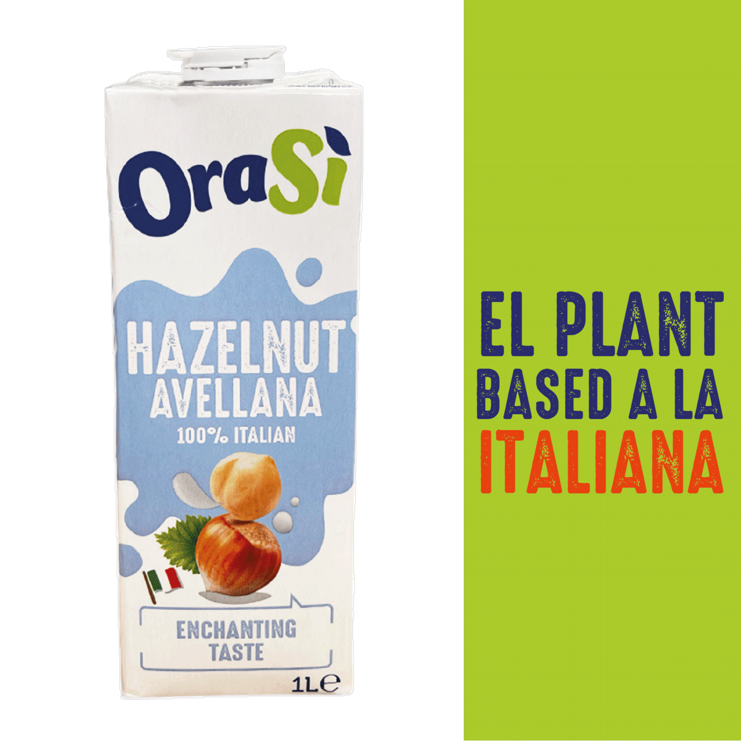 Bebida Vegetal De Avellana ORASI 1000 Ml