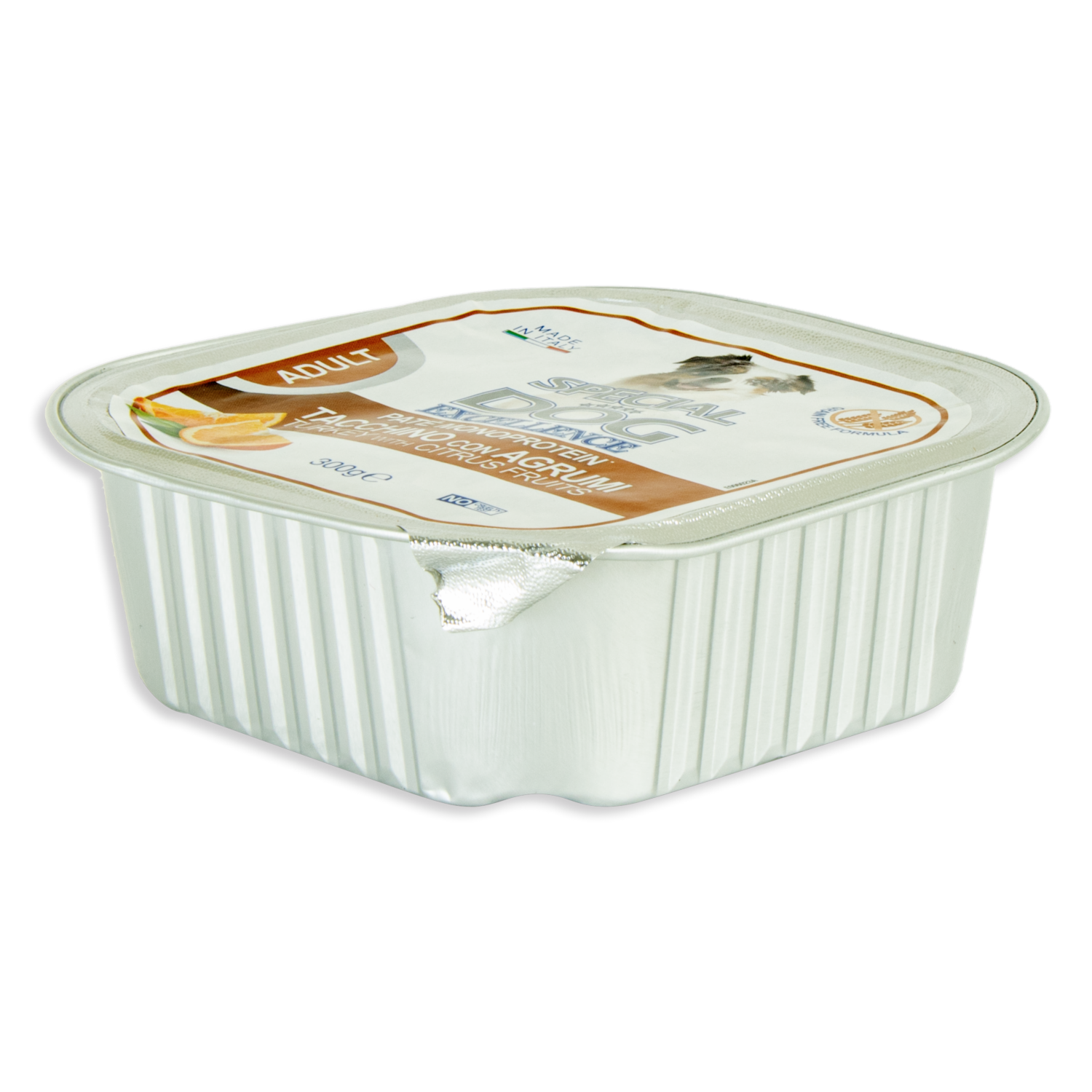 Alimento Húmedo Para Perros Adultos Pate Completo De Pavo con Frutos Cítricos EXCELLENCE 300 G