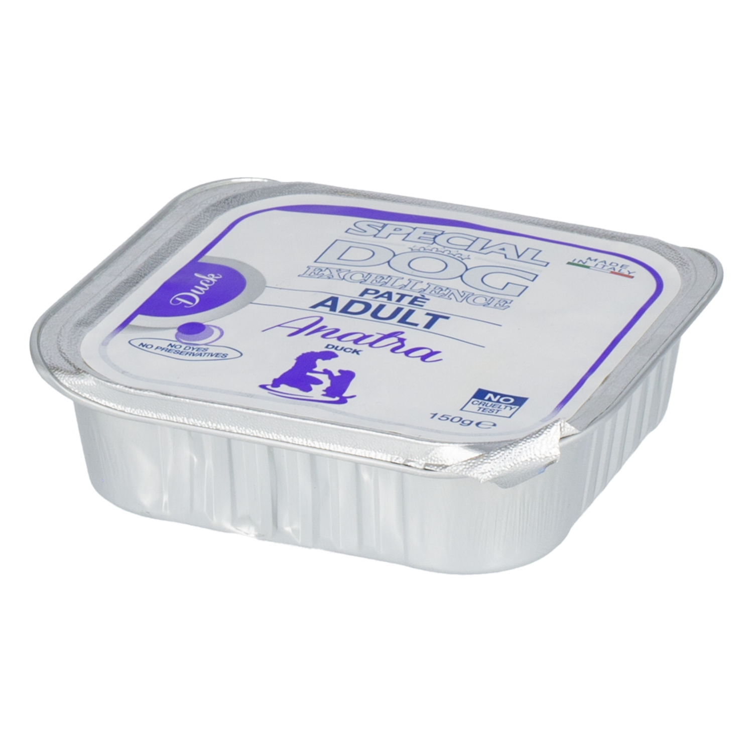 Alimento Húmedo Para Perros Adulto En Paté Sabor Pato SPECIAL DOG EXCELLENCE 150 G