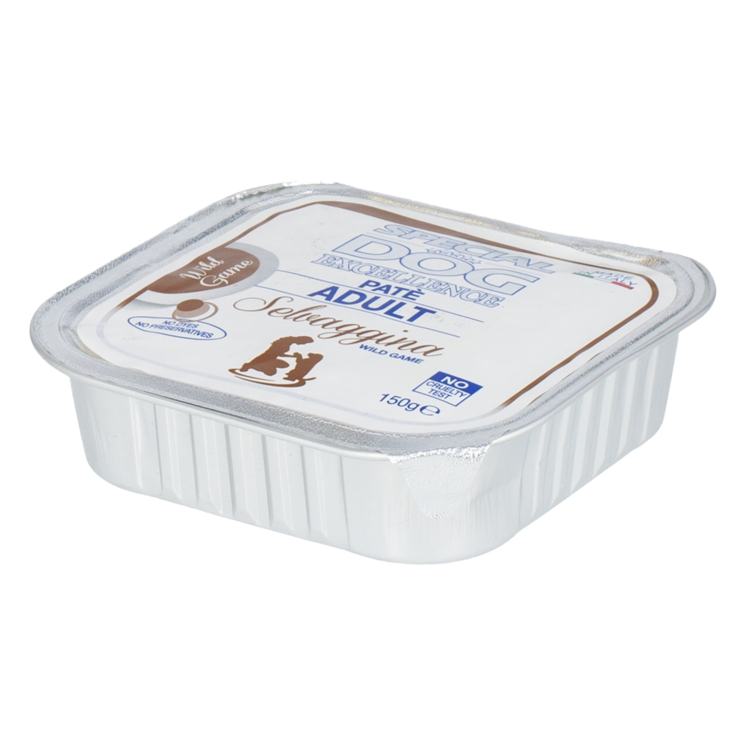 Alimento Húmedo Para Perros Adulto En Paté Sabor Carne De Caza SPECIAL DOG EXCELLENCE 150 G